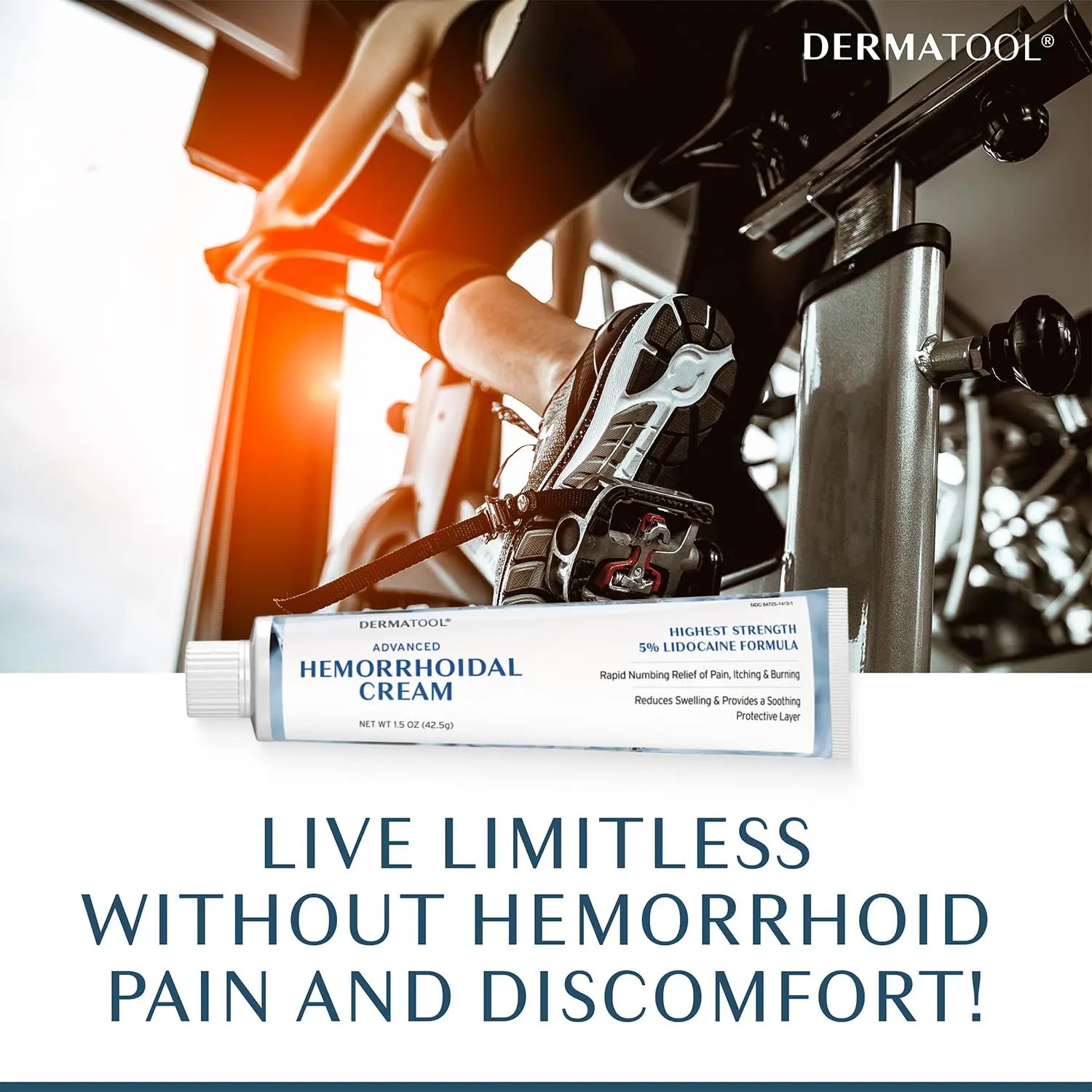 Hemorrhoid Treatment - Advanced Hemorrhoid Cream 5% Lidocaine & Phenylephrine - Hemorrhoid Shrinking Treatment - Rapid Relief of Pain, Swelling, Bleeding, Itching and Burning - Fissure & Hemorrhoids DERMATOOL buy supplements canada
