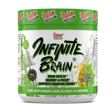 Psycho Pharma. Infinite Brain Nootropic Game Changer. Compete Win (Plato's Lemon Punch, 30 Serving) Psycho Pharma buy supplements canada