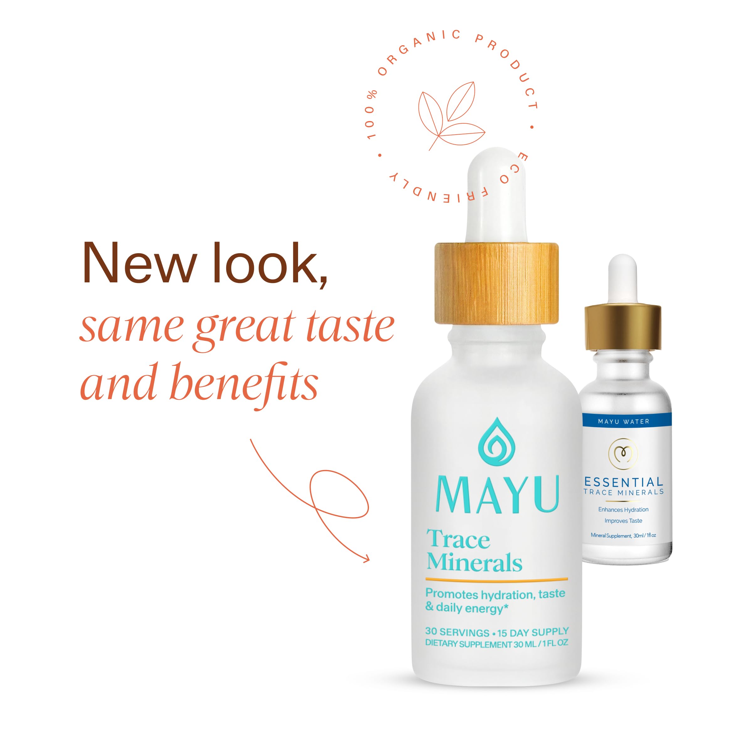 MAYU Trace Mineral Drops - 1 Bottle - 80+ Full-Spectrum Ionic Minerals for Water - Great-Tasting Mineral Supplement for Hydration - Magnesium, Potassium & Zinc - No Additives - 30 Servings mayu buy supplements canada