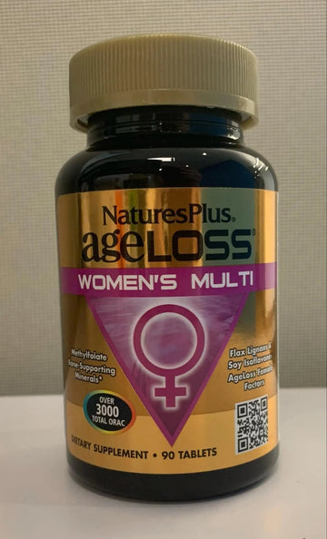 NaturesPlus AgeLoss Women’s Multi - 90 Tablets - Anti-Aging Multivitamin & Mineral Supplement, Menstrual & Menopausal Support, Antioxidant Nature's Plus buy supplements canada