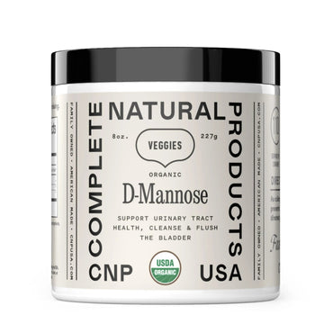 CNP Organic D Mannose Powder 2000mg - Powder D Mannose Supplement for UTI Support, Pure D-Mannose Powder from Guar Beans, Vegan Non GMO Clean Formula, Bladder Urinary Tract Health Supplement Use Complete Natural Products buy supplements canada