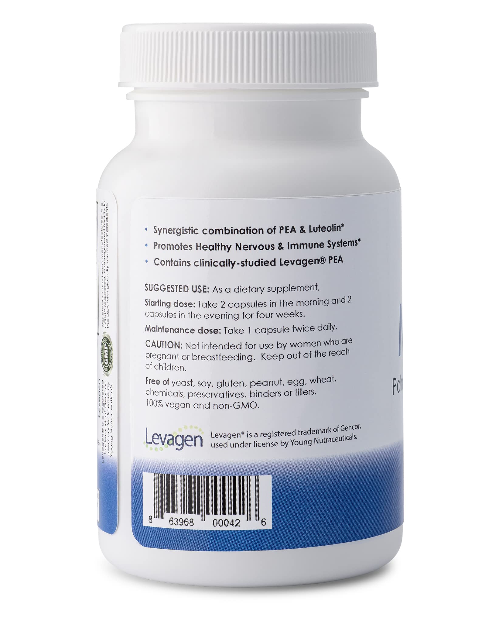 Mirica® - Pea (Palmitoylethanolamide) and Luteolin - Comfort Support - Supports Healthy Immune and Nervous Systems - 120 Capsules Mirica buy supplements canada
