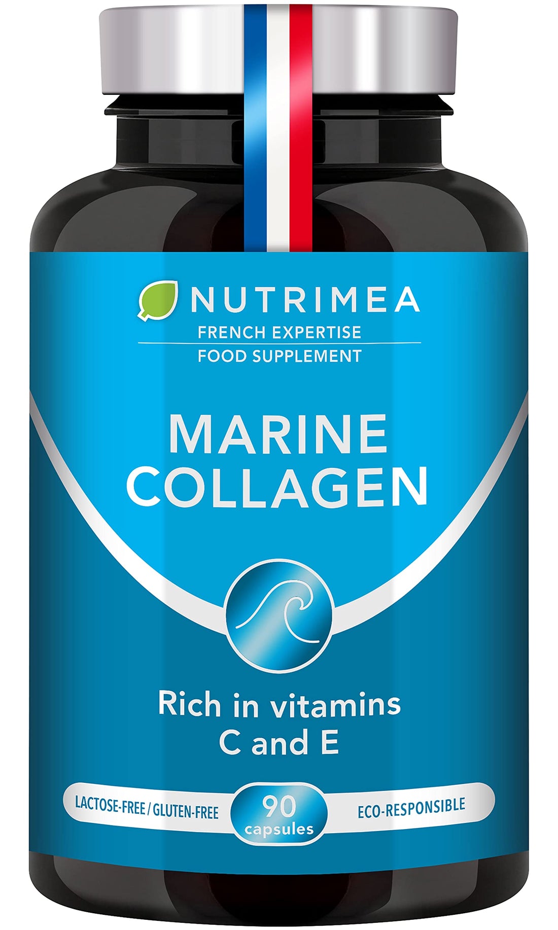 Pure Marine Collagen (900mg) - Enriched with Vitamins C and E – Patented Premium Type I & II Hydrolysed Collagen Plastimea buy supplements canada