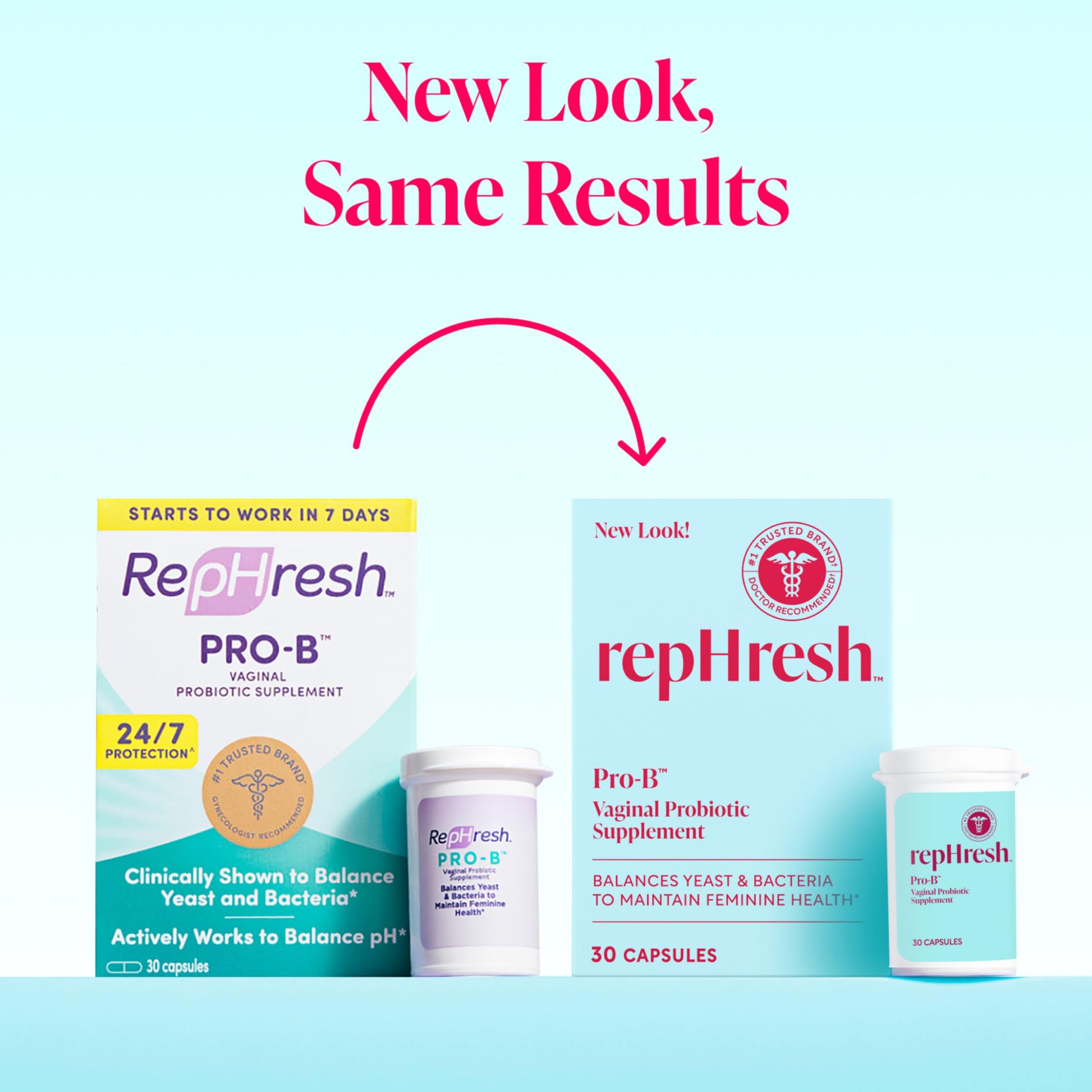 RepHresh Pro-B Women's Probiotic, Probiotic Supplement for Women, 30 Oral Capsules Rephresh buy supplements canada