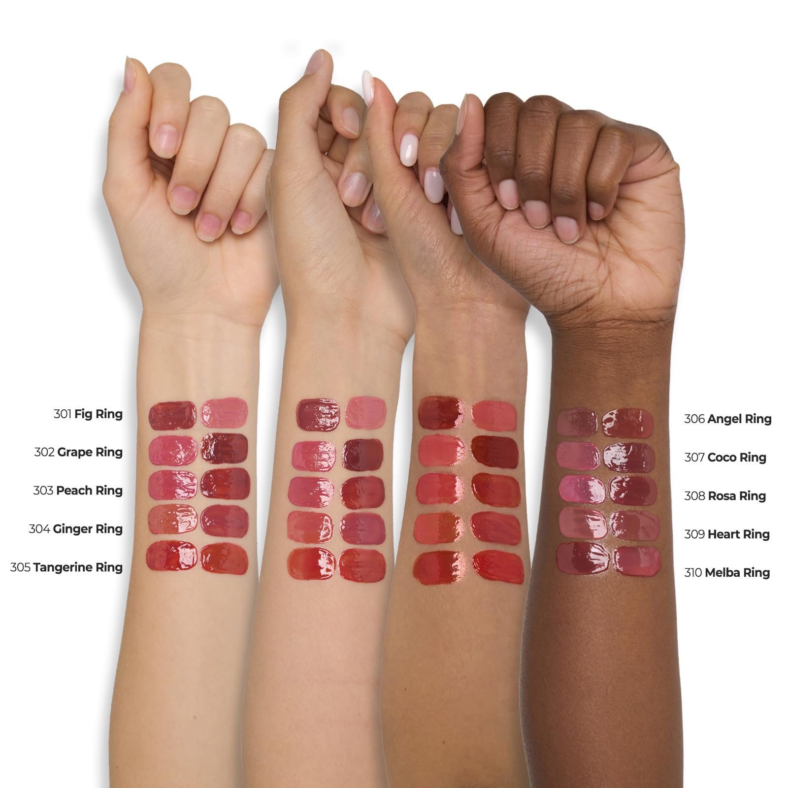 Laka Jelling Nude Gloss, 4.5g/0.15oz, Sheer Hydrating Lip Oil with No Stain, Non-Sticky, Nourishing Gloss for a Glowy Look, K-Beauty (#306 Angelring) Laka buy supplements canada