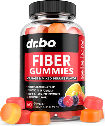 Fiber Gummies for Adults & Kids - Tasty Gummy Prebiotic Fiber Supplement for Max Digest DR. BO buy supplements canada