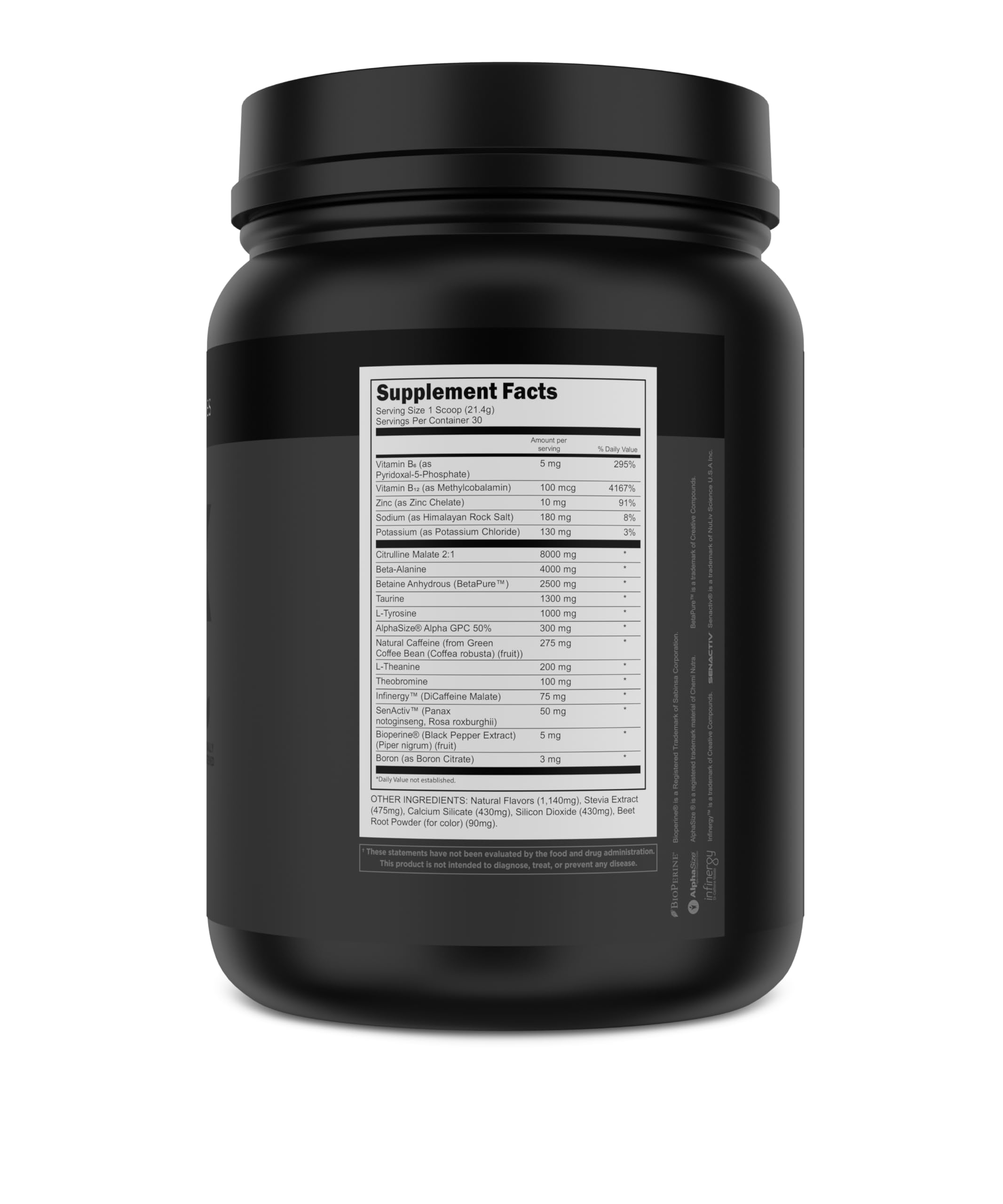 Transparent Labs Bulk Black - Sour Gummy - 30 Servings Transparent Labs buy supplements canada