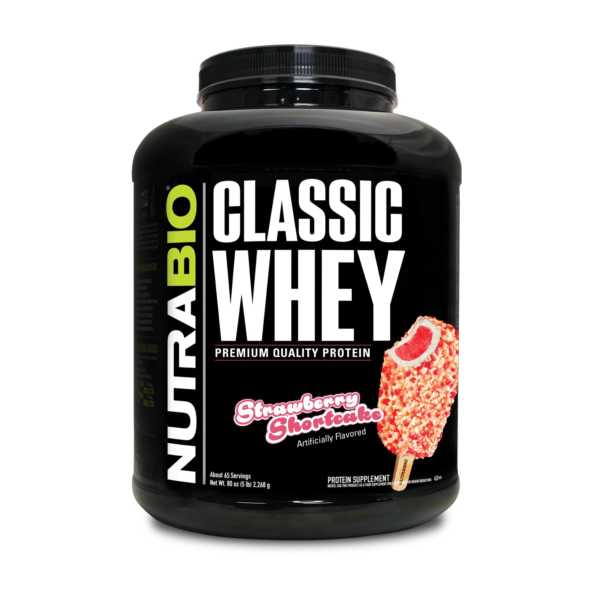 NutraBio Classic Whey Protein Powder - No Fillers, Artificial Colors, Preservatives NutraBio buy supplements canada