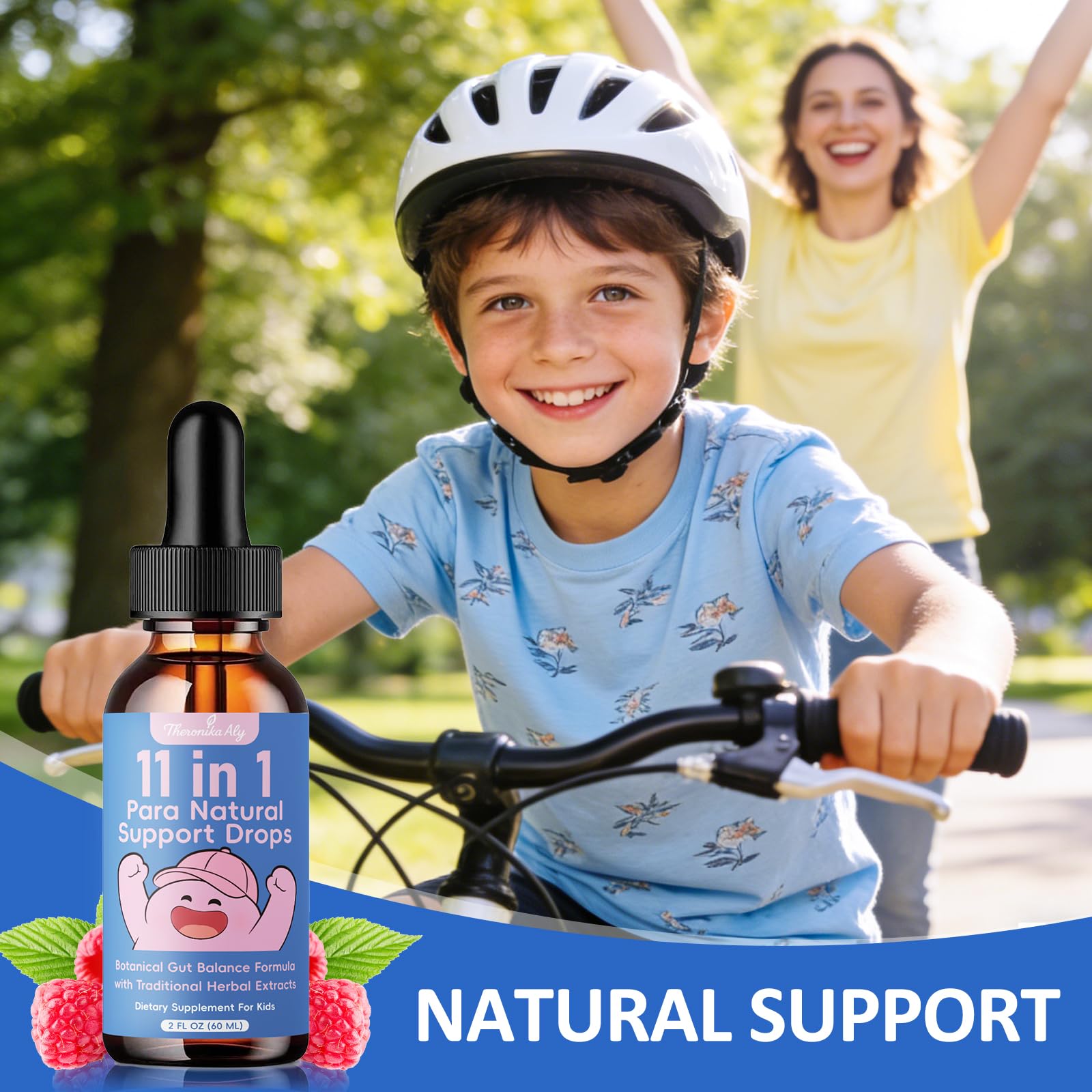 Theronika Aly Parasite Cleanse for Humans & Kids – Advanced Herbal Blend with Black Walnut, Wormwood, Clove, Digestive & Gut Balance Support, Alcohol-Free Liquid Drops, 30 Servings Theronika Aly buy supplements canada