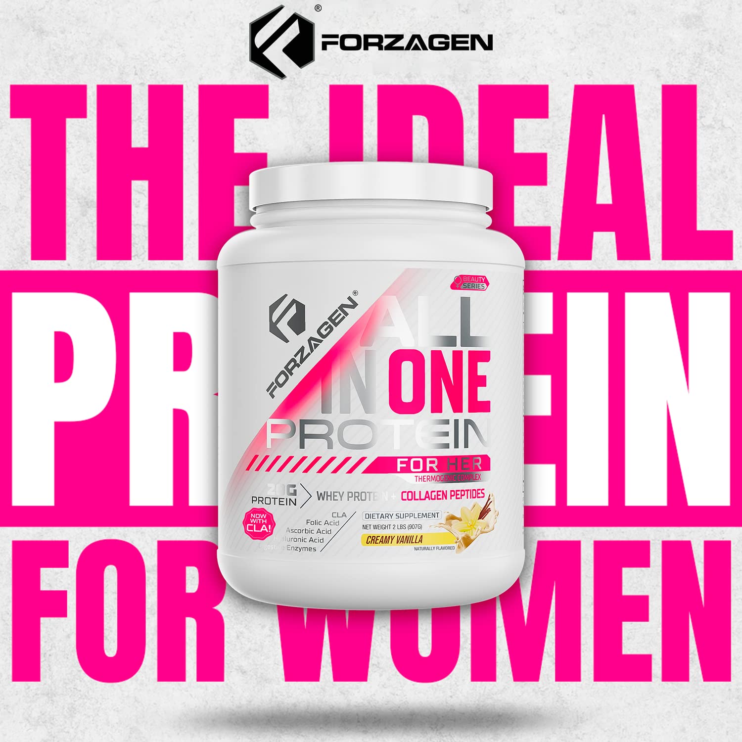 Forzagen All in One Protein for Her, Protein Powder for Women with Collagen Peptides Forzagen buy supplements canada