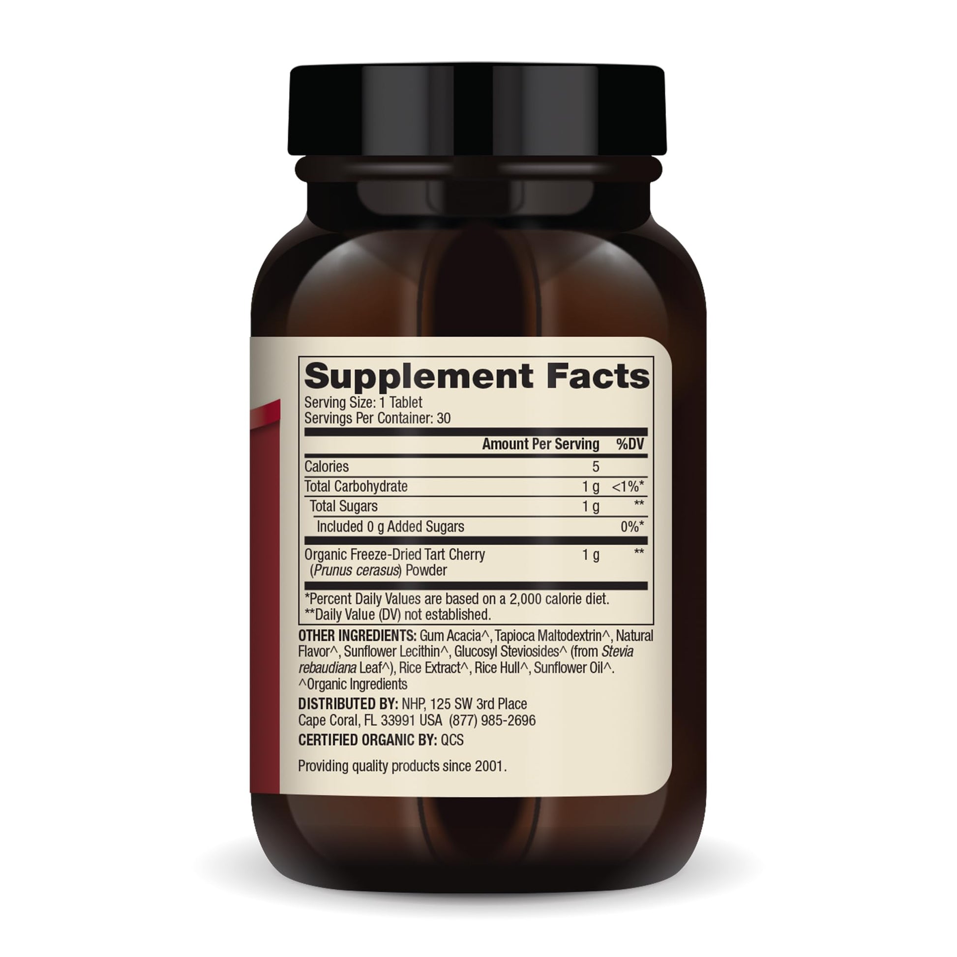 Dr. Mercola Organic Chewable Tart Cherry - Antioxidant Support - Made from Whole-Fruit Montmorency Cherries - USDA Organic - Stevia Sweetened - 30 Tablets Dr. Mercola buy supplements canada