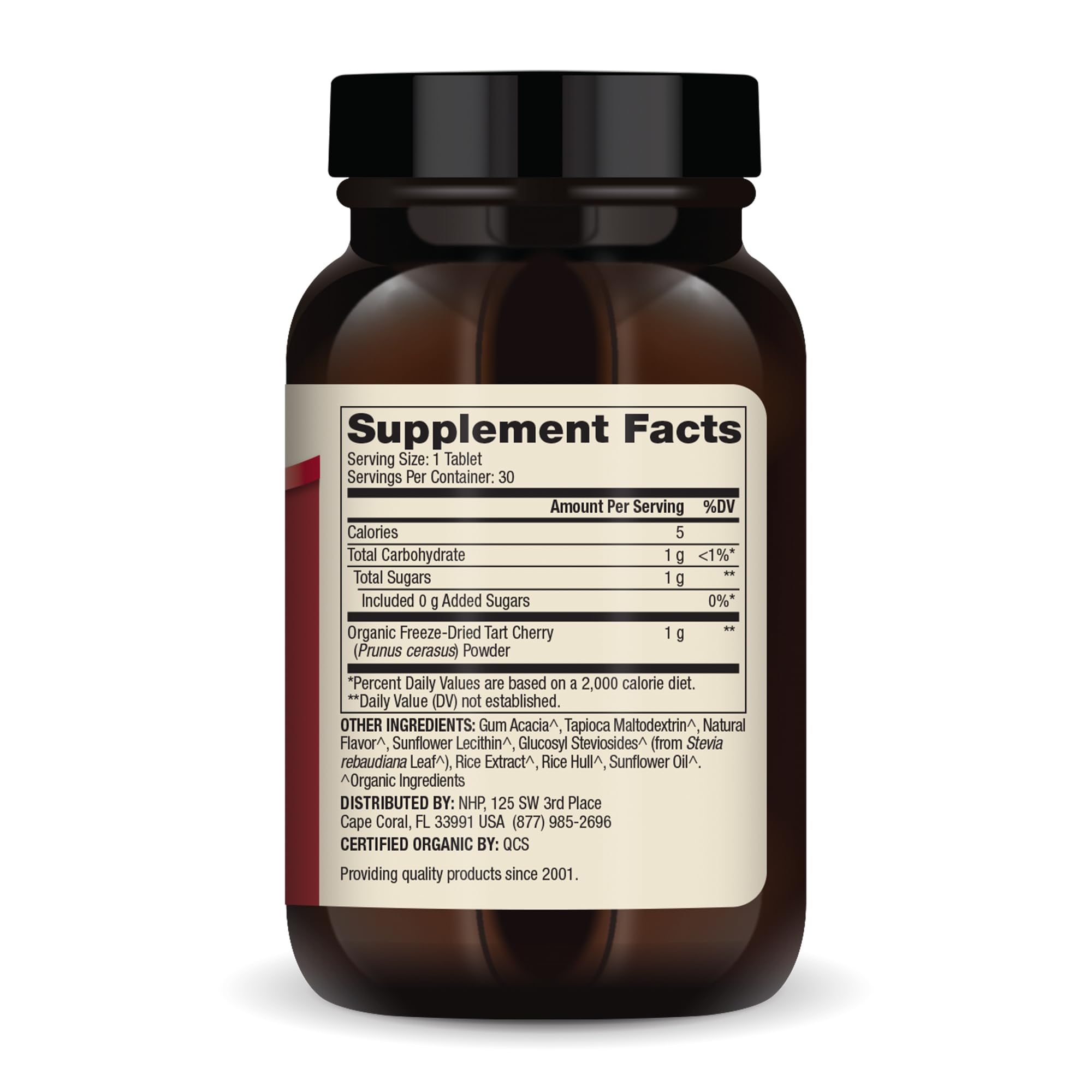 Dr. Mercola Organic Chewable Tart Cherry - Antioxidant Support - Made from Whole-Fruit Montmorency Cherries - USDA Organic - Stevia Sweetened - 30 Tablets Dr. Mercola buy supplements canada