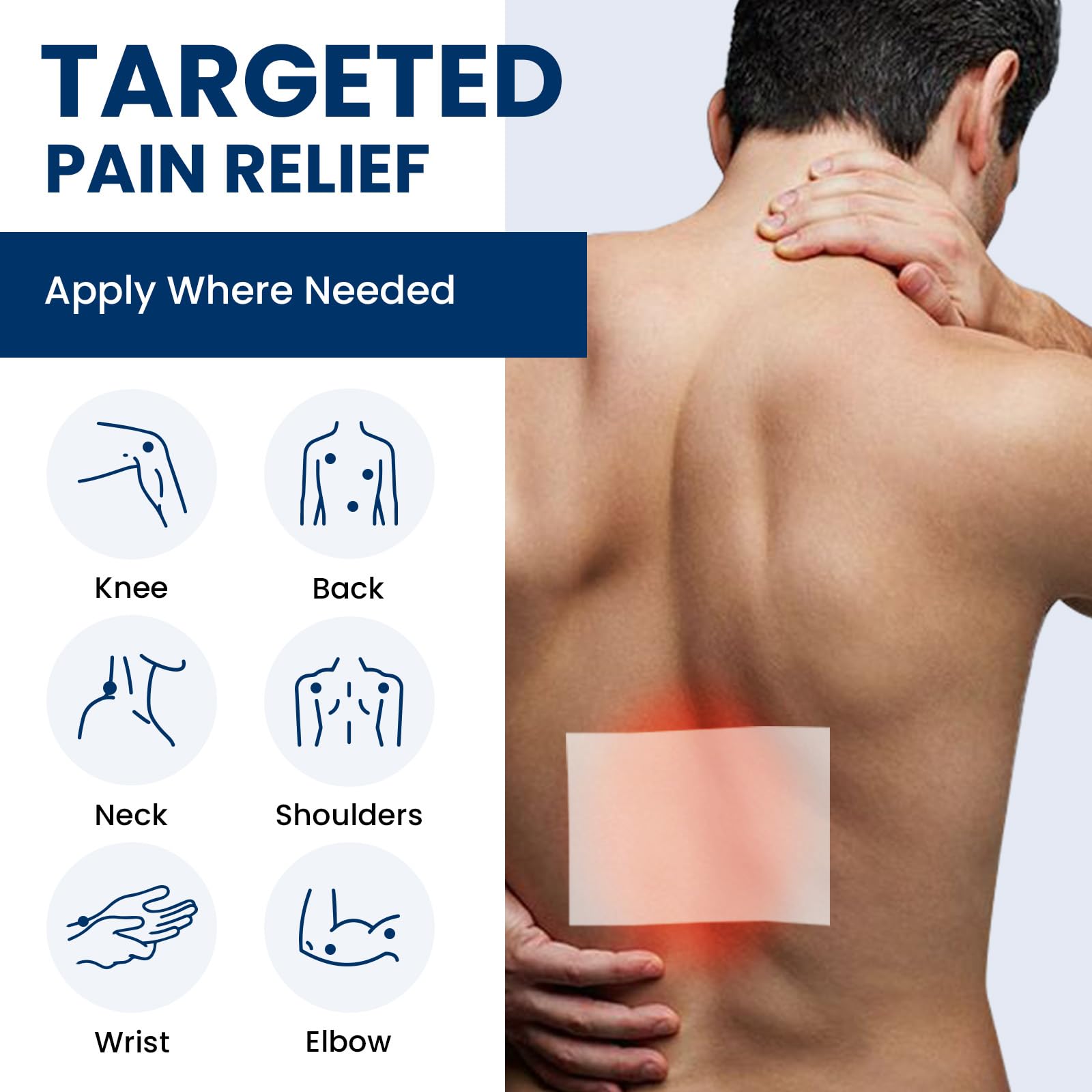 Sumifun 4% Lidocaine Pain Relief Patches 15 Counts Maximum Strength Numbing Gel Patch for Back Knee Neck Joint Ache Muscle Soreness Topical Analgesic Sumifun buy supplements canada