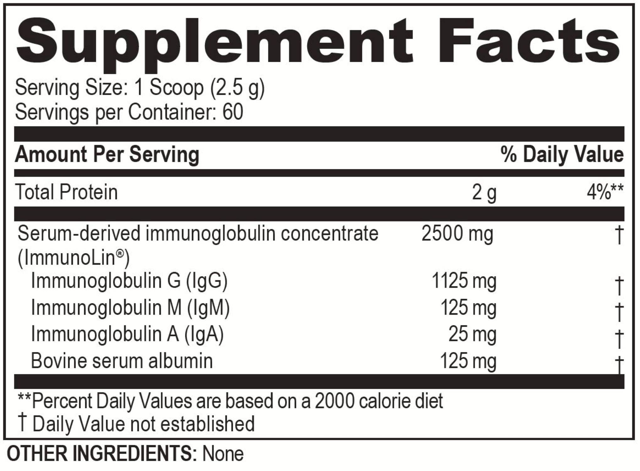Brain Basics Ultra Pure IgG Supplement - Dairy-Free Supplement IgG-Immunolin Powder, Blended Vitamin & Mineral Supplements, 150g, 60 Servings Brain Bean buy supplements canada