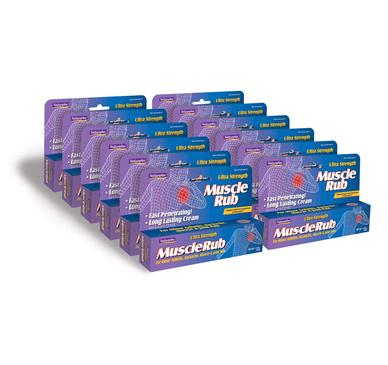 Ultra Strength Muscle Rub 24 Pack Natureplex buy supplements canada