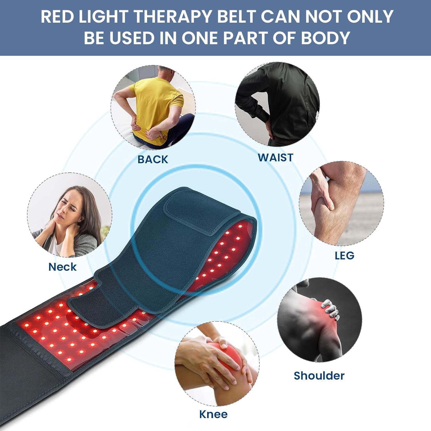 Red Light Therapy Belt - Near Infrared Light Therapy & Red Light Therapy for Body,660nm&850nm Adrxmexna buy supplements canada