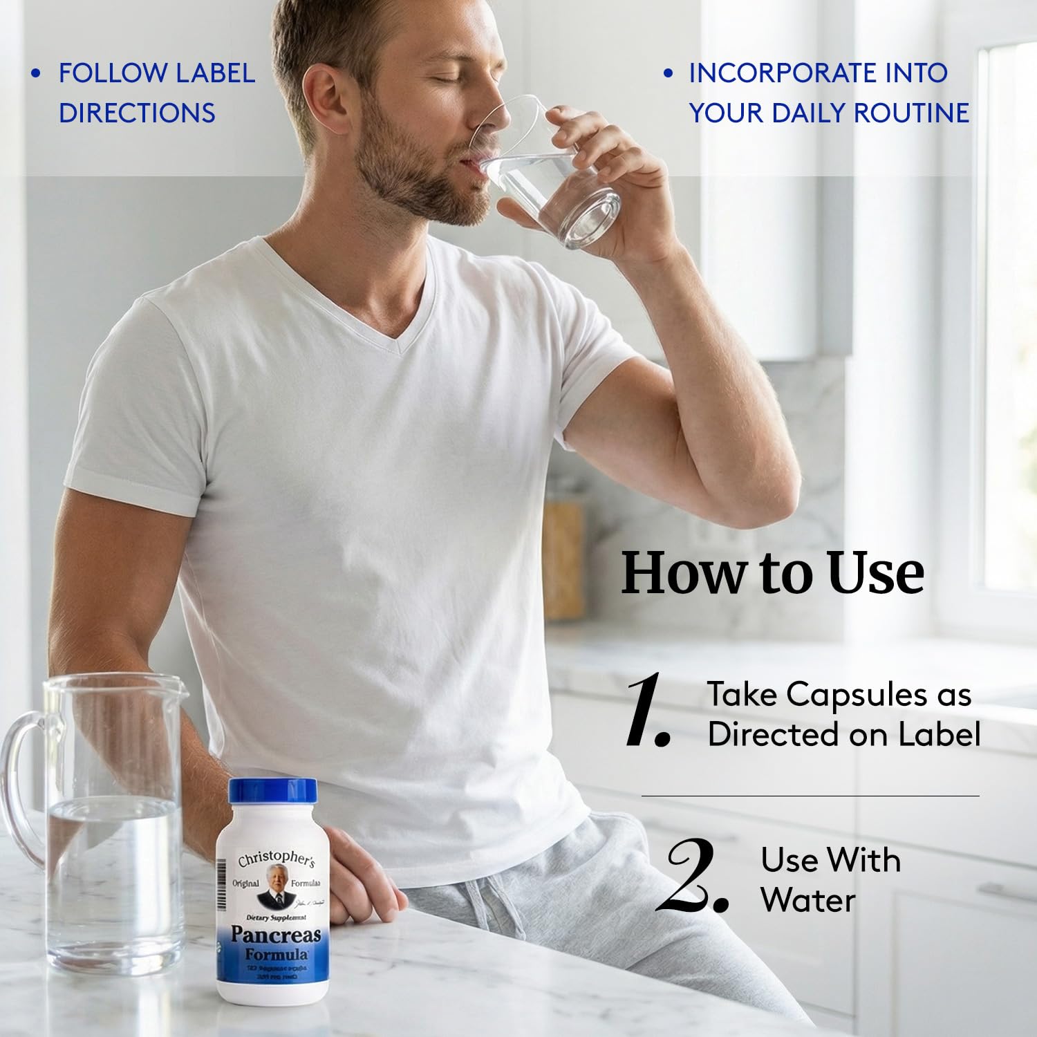 Christopher's Original Formulas Pancreas Formula - Pancreas Cleanse Detox & Repair - Probiotics for Digestive Health Christopher's Original Formulas buy supplements canada