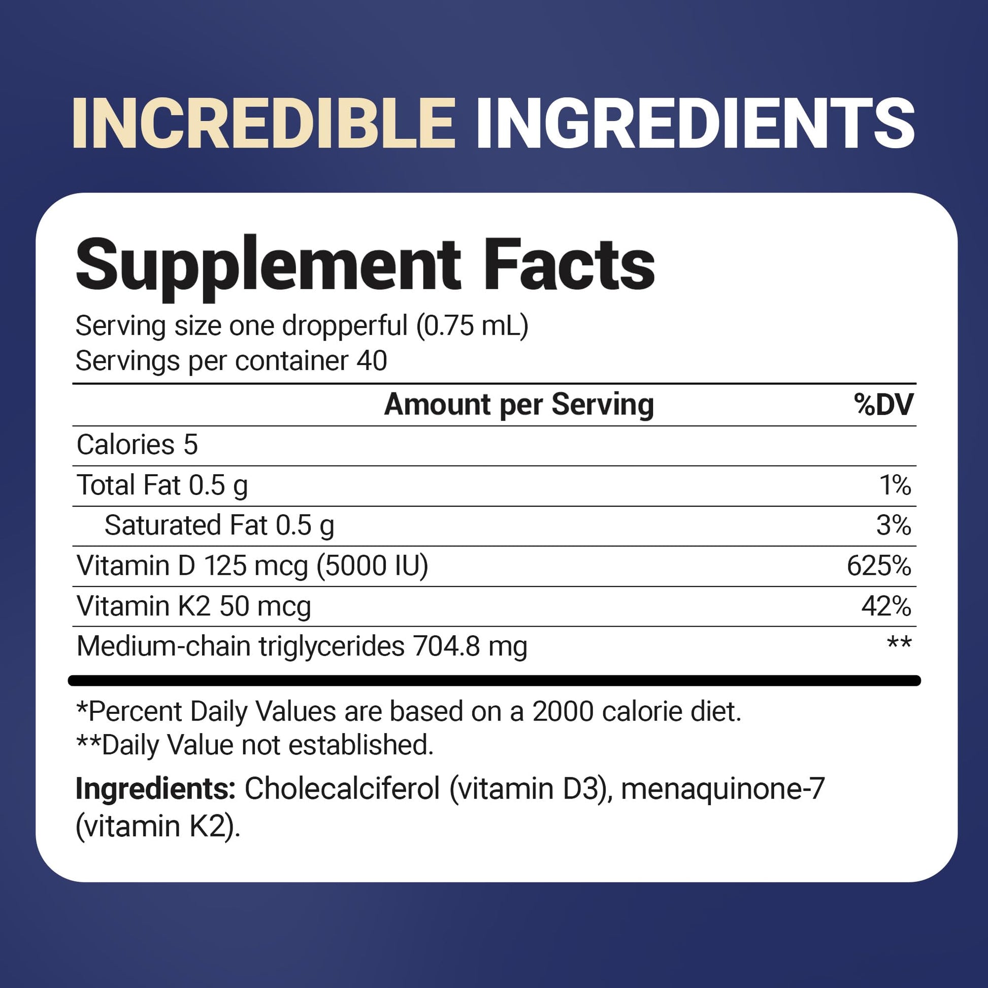 Dr. Berg Maximum Strength Vitamin D3 K2 Liquid Drops with MCT Oil – 5,000 IU Liquid Vitamin D3 with K2 – Supports Strong Bones, Heart, Energy, Immunity, and Overall Vitality* - Unflavored 1 Fl Oz Dr. Berg Nutritionals buy supplements canada