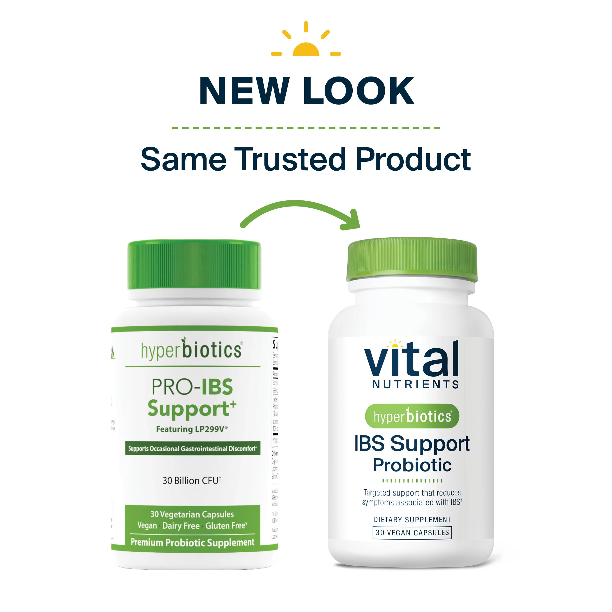 Hyperbiotics Vital Nutrients IBS Probiotic | Reduce Symptoms of IBS* | Clinically Studied Vegan probiotic for IBS Relief from Bloating, Gas, Diarrhea, & Abdominal Discomfort* | 30 Capsules Hyperbiotics buy supplements canada