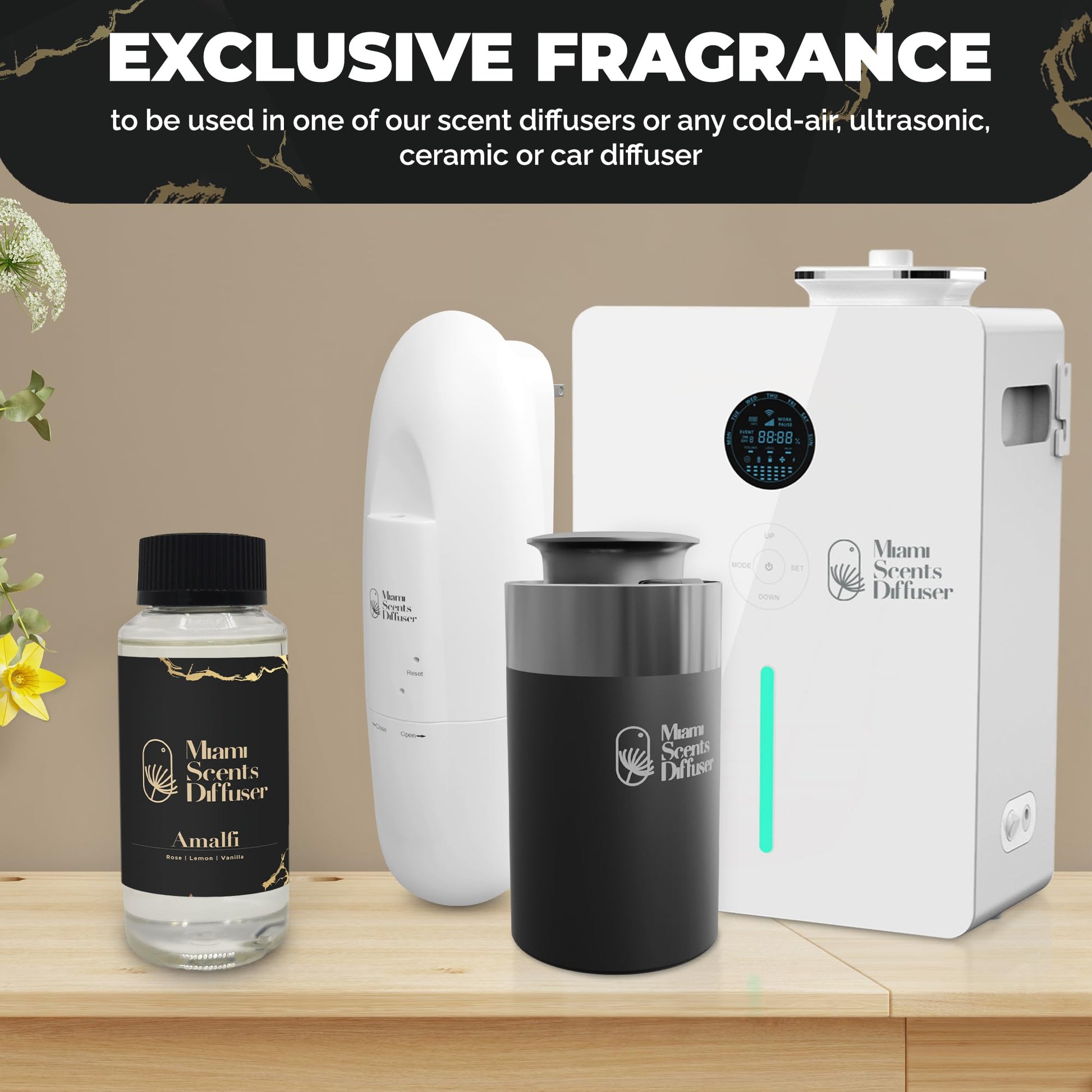(Amalfi, 120 ml) Miami Scents Diffuser buy supplements canada