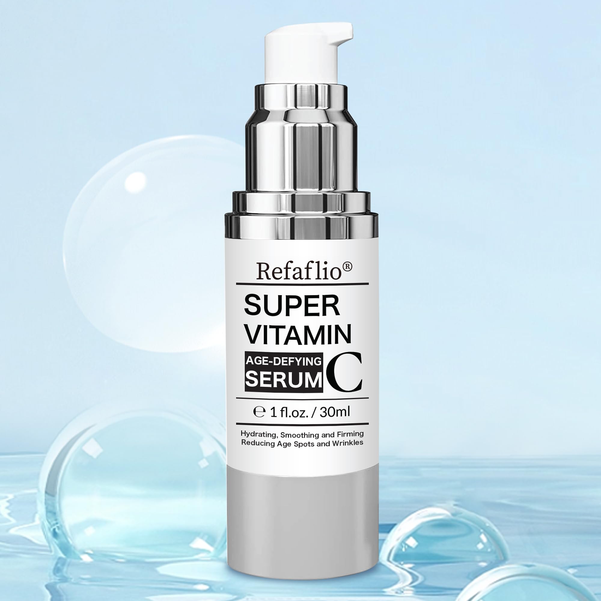 Super Vitamin C Serum for Women over 70, Rapid Anti Aging Cream, Face Lift Cream, Hydrates, Softens, Lifts and Firms, Fights Wrinkles, Advanced Super Serum C 3PCS. (90ml) Refaflio buy supplements canada