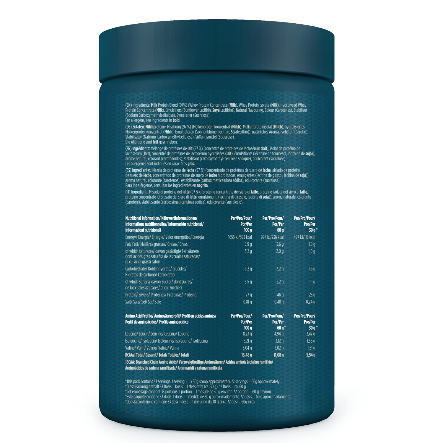 Kinetica Premium Whey Protein Powder | Grass Fed | Strawberry | 1kg | 33 Servings Kinetica buy supplements canada