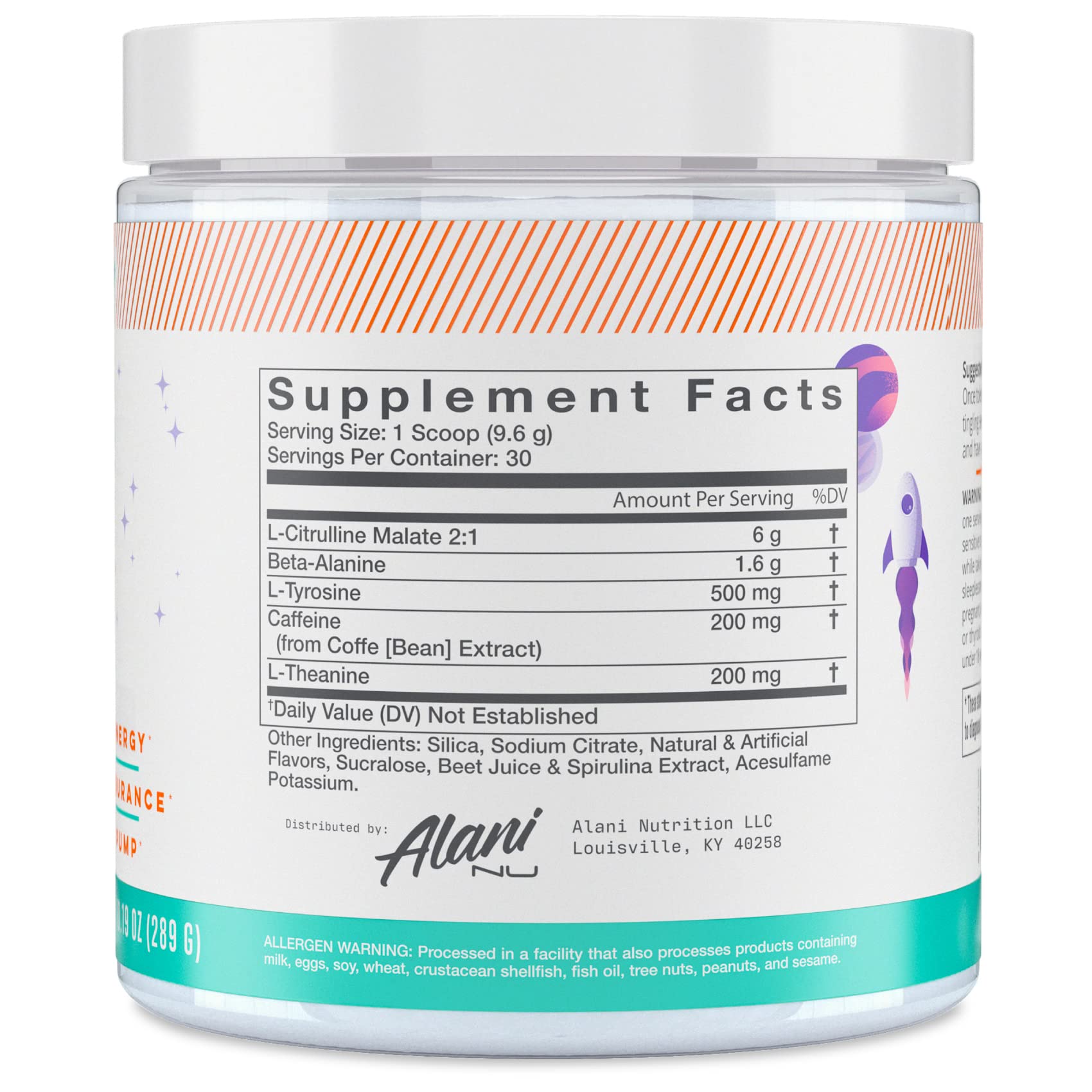 Alani Nu Pre Workout Powder GLAXAY Lemonade, Amino Energy Boost, Endurance Supplement, Sugar Free, 200mg Caffeine, L-Theanine, Beta-Alanine, L-Citrulline, 30 Servings Alani Nu buy supplements canada