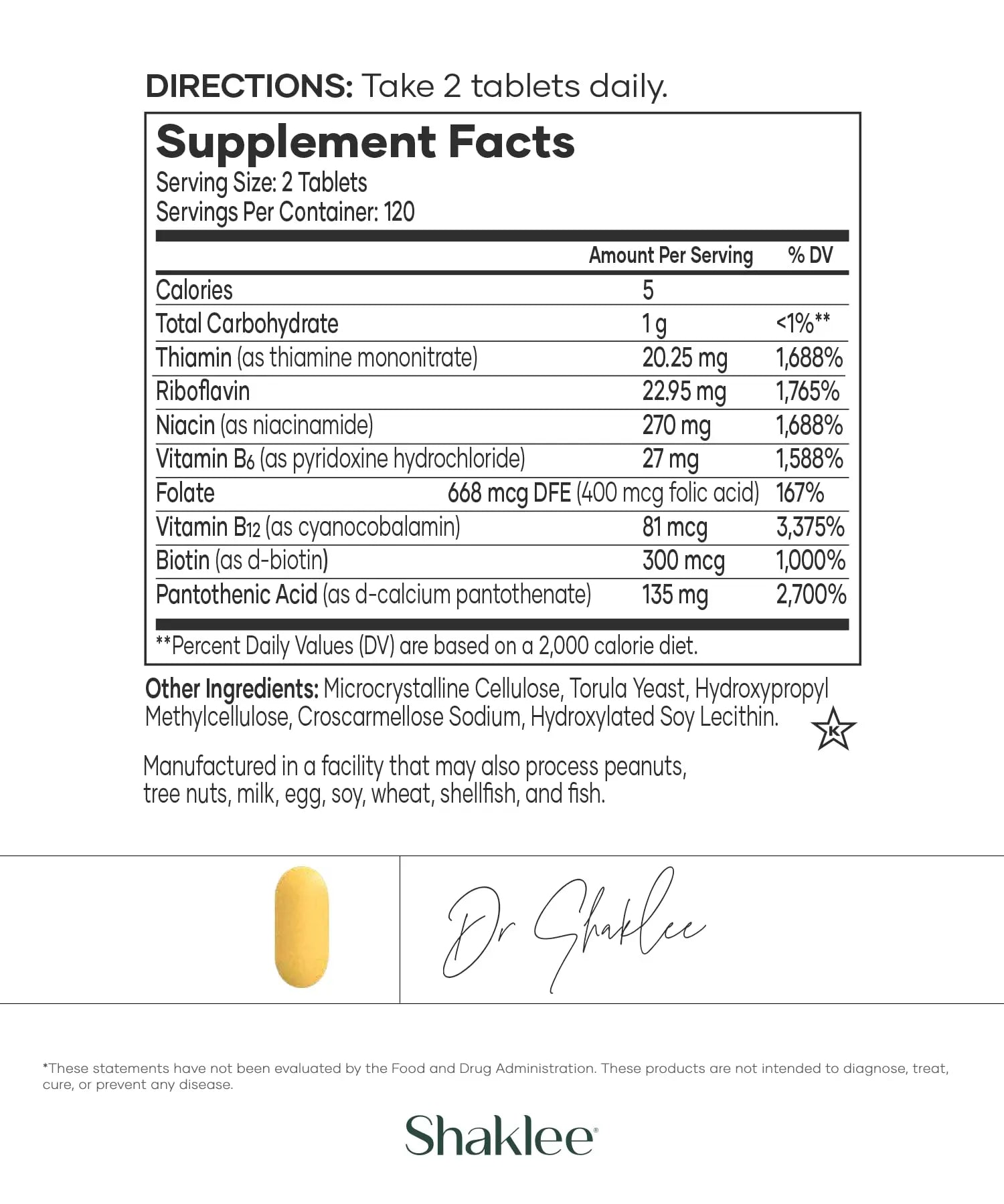 Shaklee - B-Complex- The Ultimate Energy Boost with Patented Bioactivated Absorption System™ - B Vitamins for Enhanced Well-Being Shaklee buy supplements canada