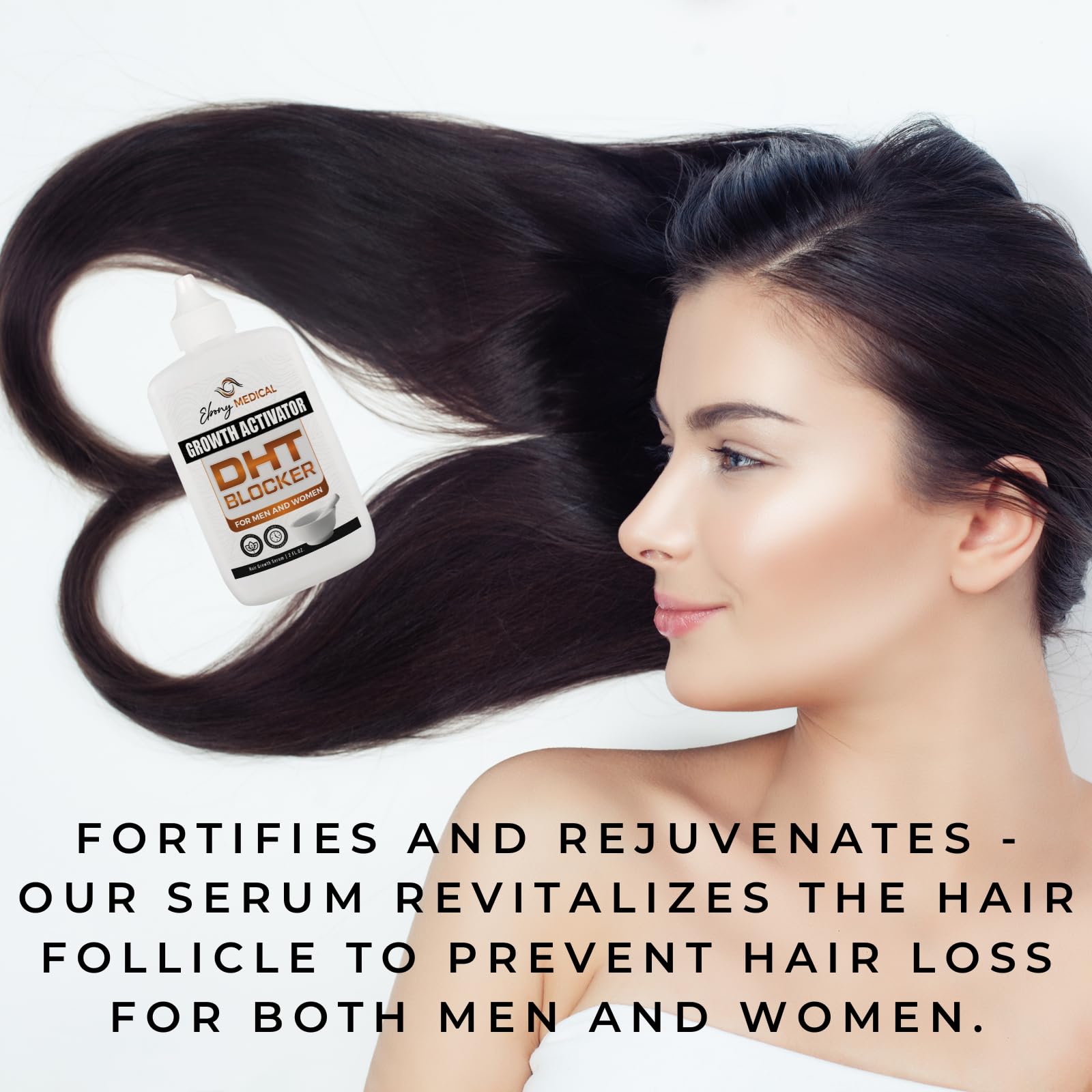 Ebony Medicals DHT Blocker Hair Growth Serum - Hair Loss Supplement, Supports Natural Regrowth Natural Curves buy supplements canada