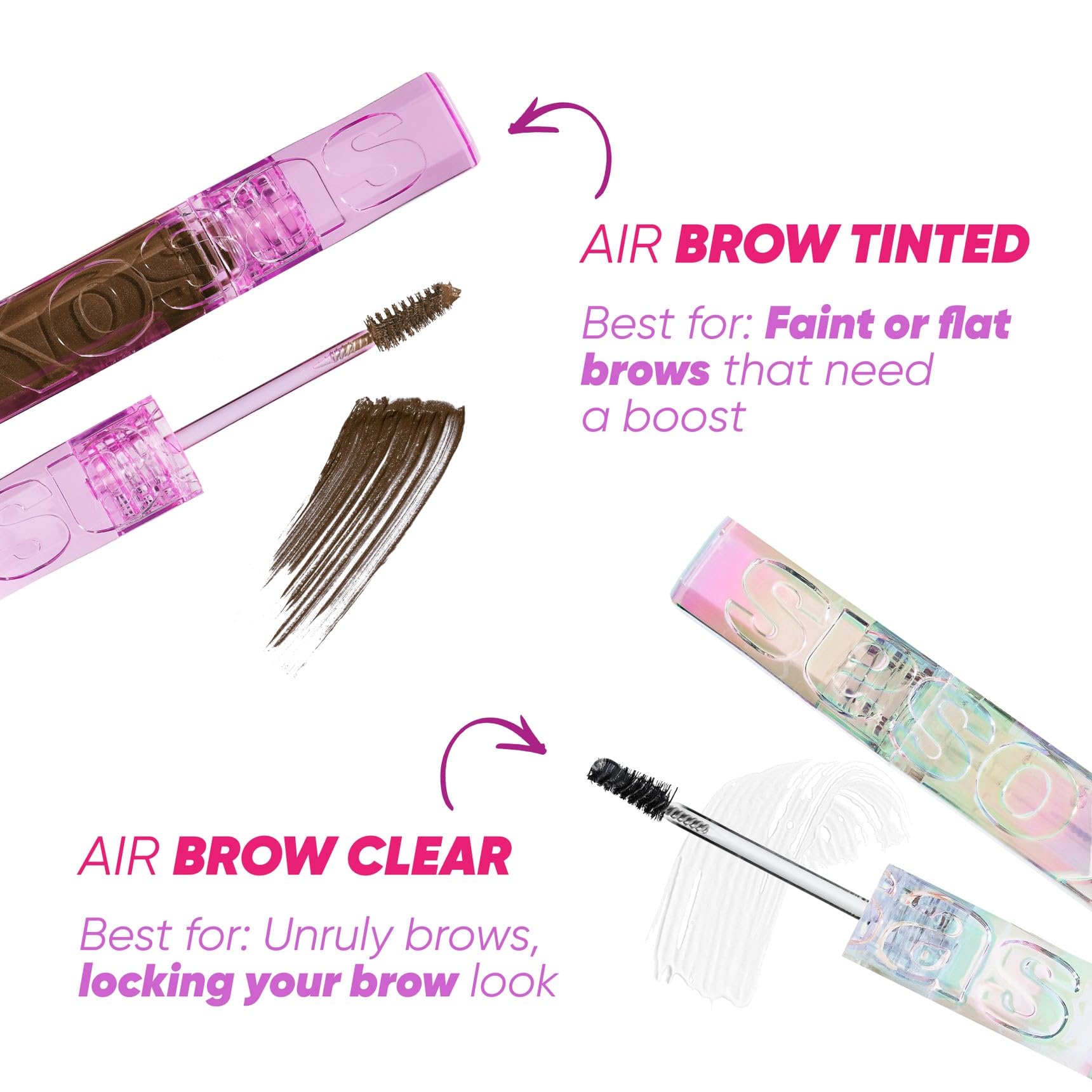Kosas Air Brow Tinted Eyebrow Gel – Volumizing Brow Gel with Flexible Long-Lasting Hold, Medium Brown Kosas buy supplements canada