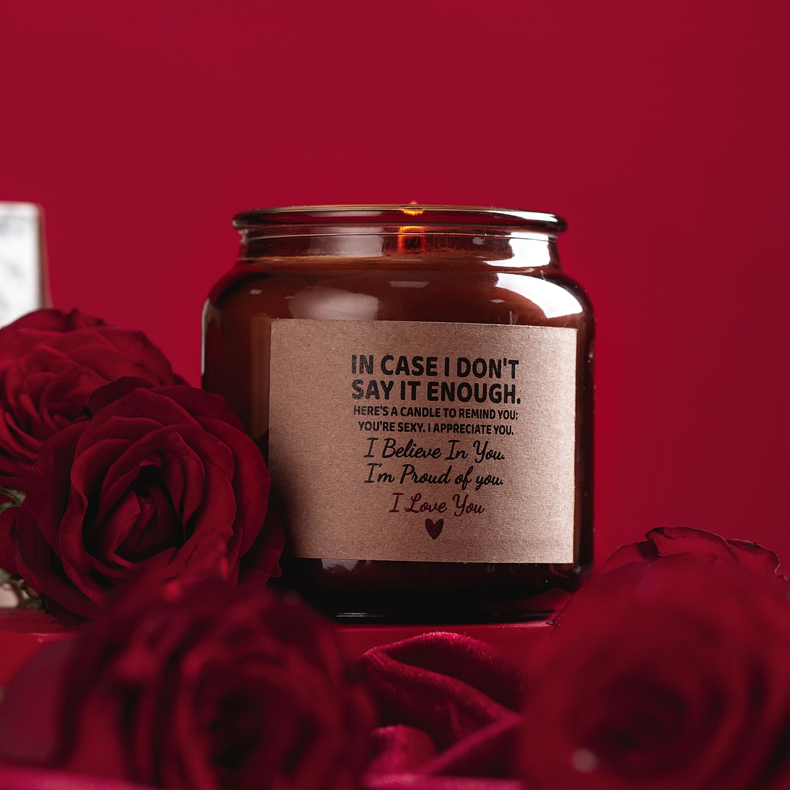Candle Amber Moss Scented, Valentines Day Gifts for Her Girlfriend Wife, Romantic Anniversary YINUO LIGHT buy supplements canada