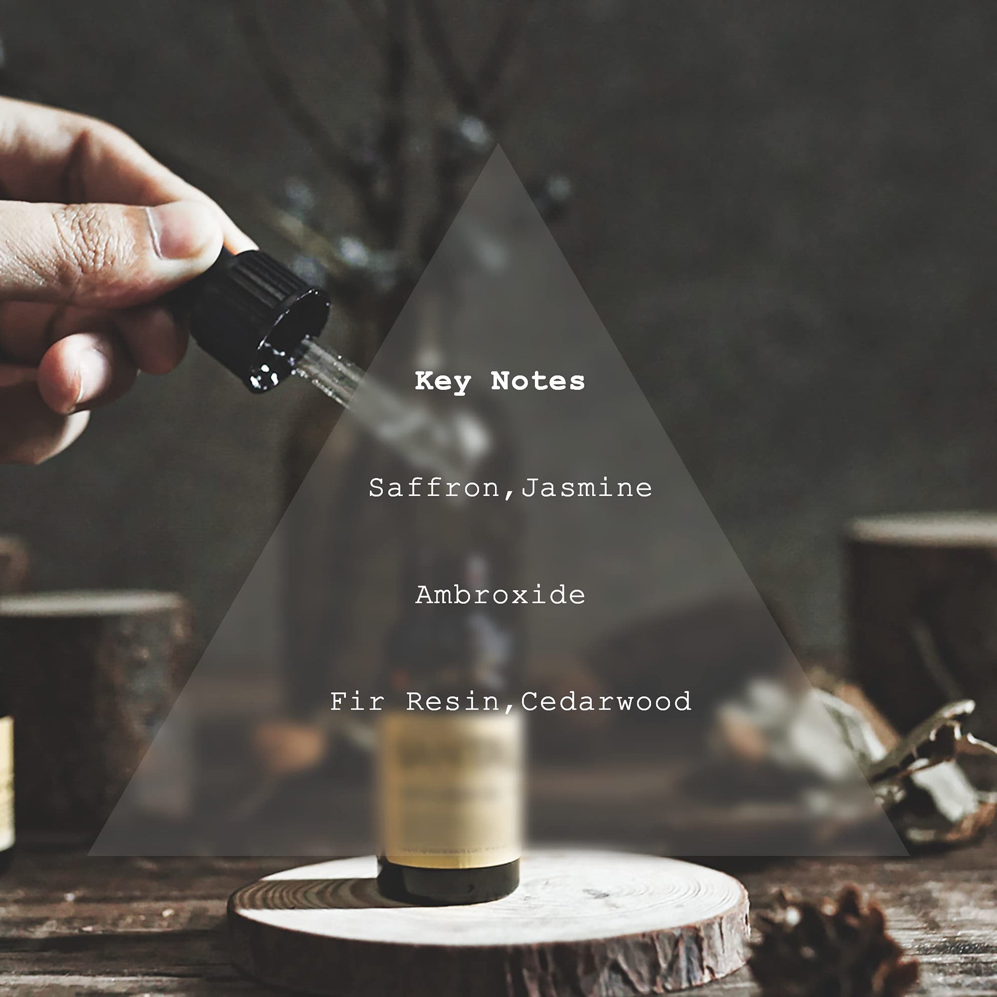 Rouge Diffuser Oil, Ambroxan Molecule-Based Scent, Saffron, Jasmine, Cedarwood Essential Oils Blend sesneslabs buy supplements canada