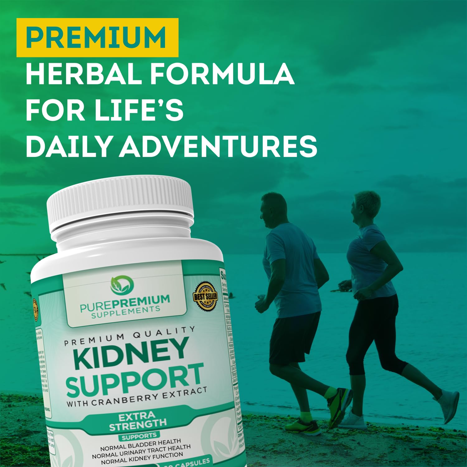 PurePremium Kidney Support Supplement with Cranberry Extract - Kidney Cleanse, Detox PurePremium Supplements buy supplements canada