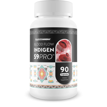 Blood Flow Indigen S9 Pro - Our Best Poor Circulation Supplements for Advanced Blood Flow Care - Blood Circulation Support - Blood Circulation Supplements for Healthy Blood Flow Help Blood Flow Pills Happy Health Marketplace buy supplements canada