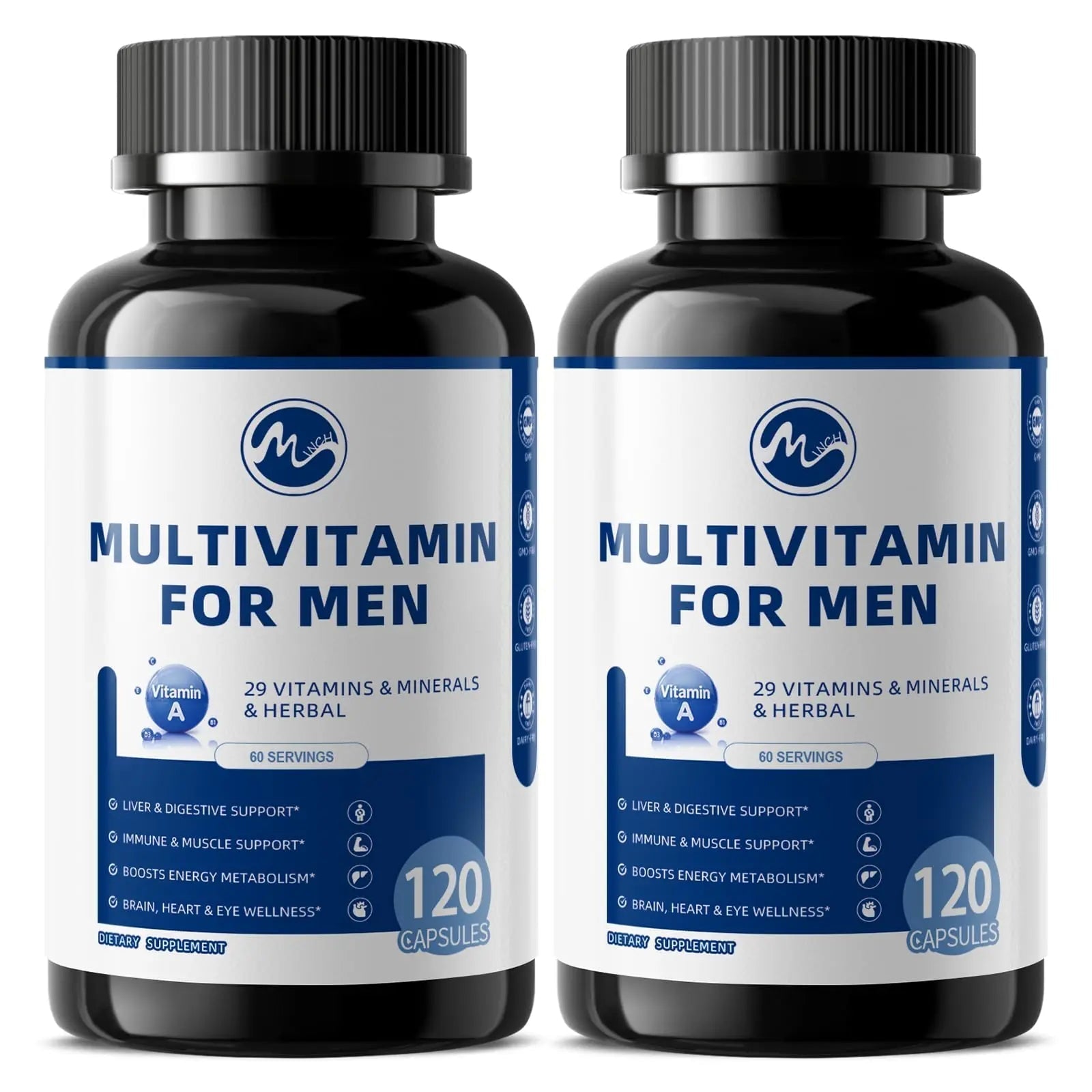 Multivitamin for Men - Methylated Multivitamin Supports Energy & Metabolism, Liver & Digestive*, Daily Men's Vitamins M inch buy supplements canada