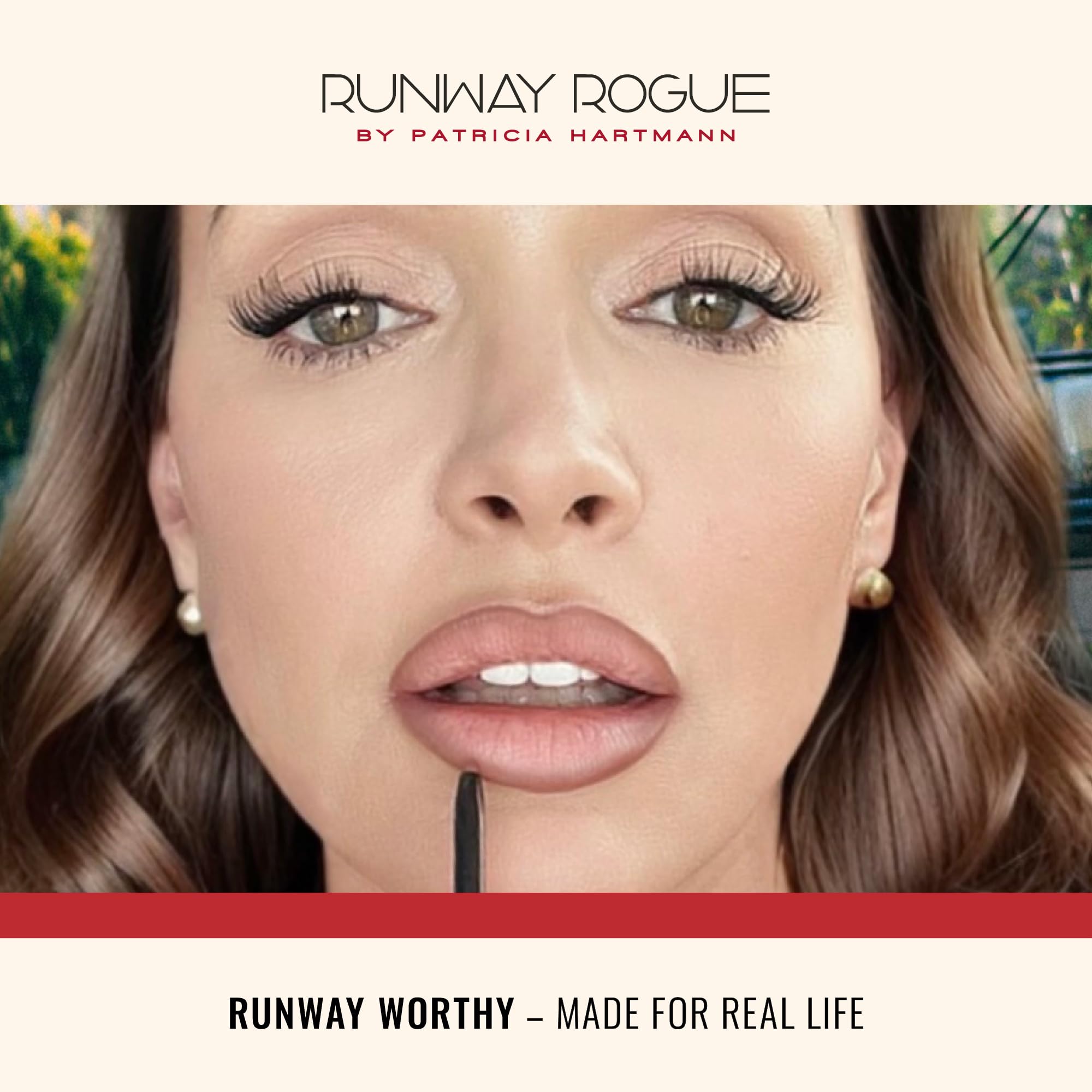 Runway Rogue Designer Liner Lip Pencil, Matte Cool Berry-Rose Lip Liner Pencil and Lip Liner Sharpener, ‘Camera Ready’ Runway Rogue buy supplements canada