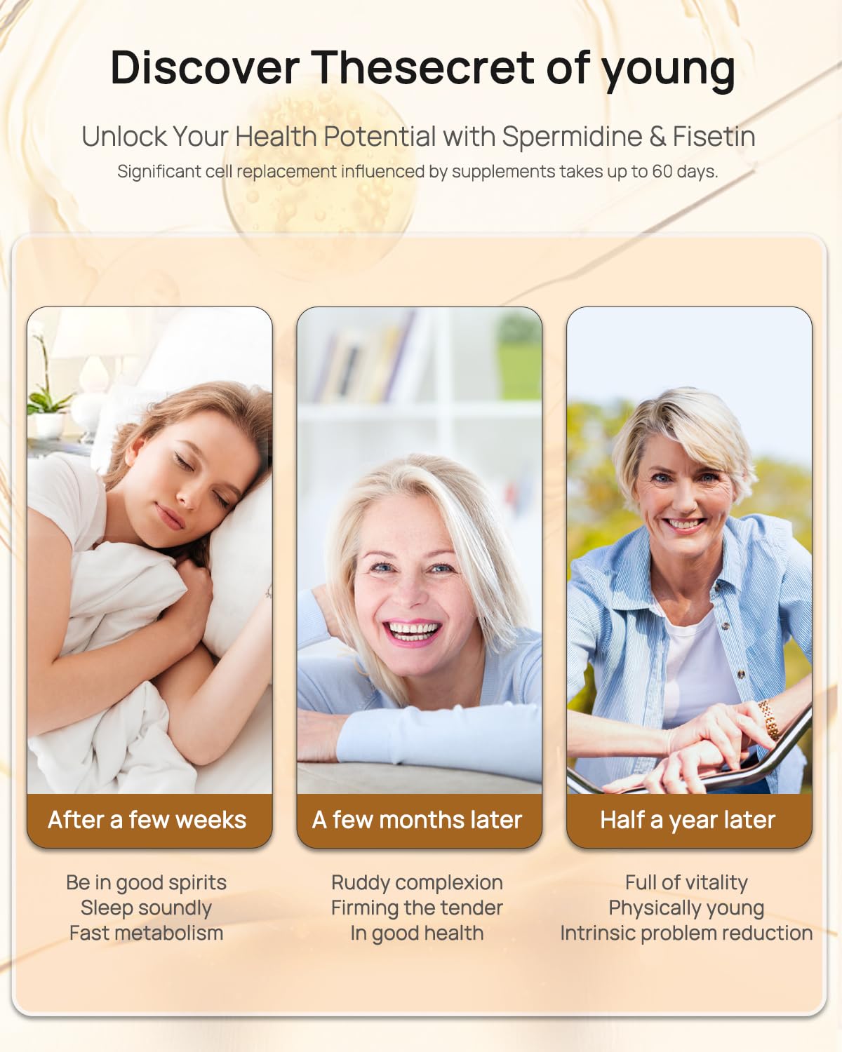 Spermidine 20mg + Fisetin 300mg + Akkermansia for Women丨Cellular Renewal, Metabolic & Gut Health Anven Health buy supplements canada