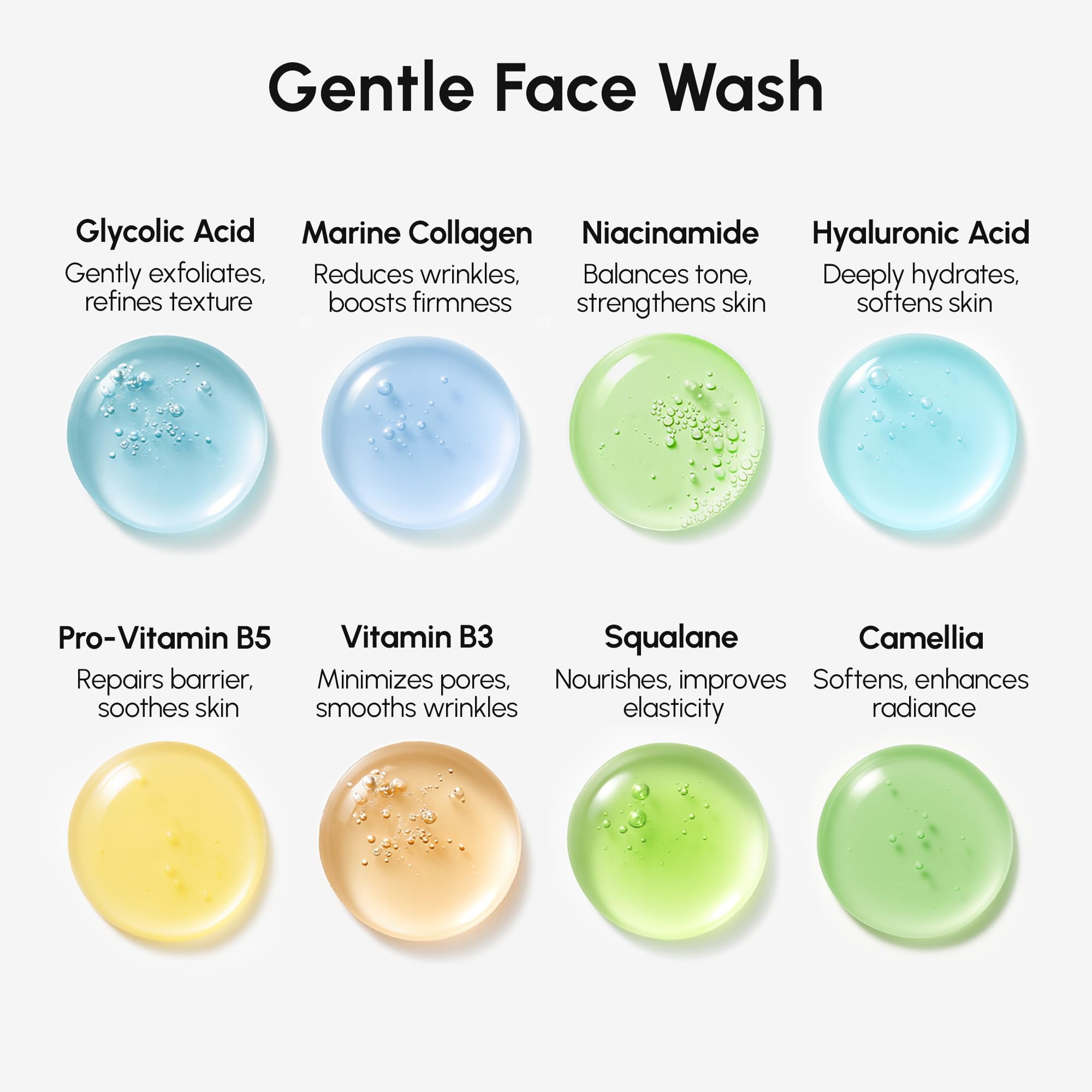 MAREE Face Exfoliator – Microdermabrasion Facial Scrub & Exfoliating Face Wash for Women – Collagen & Glycolic Acid – Gentle Scrub and Exfoliant MAREE buy supplements canada