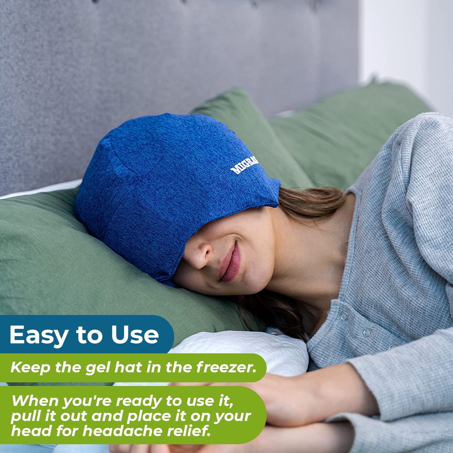 Basic Vigor Migrastil Extra Strength Migraine Stick & MigraFreeze Hat Bundle Basic Vigor buy supplements canada