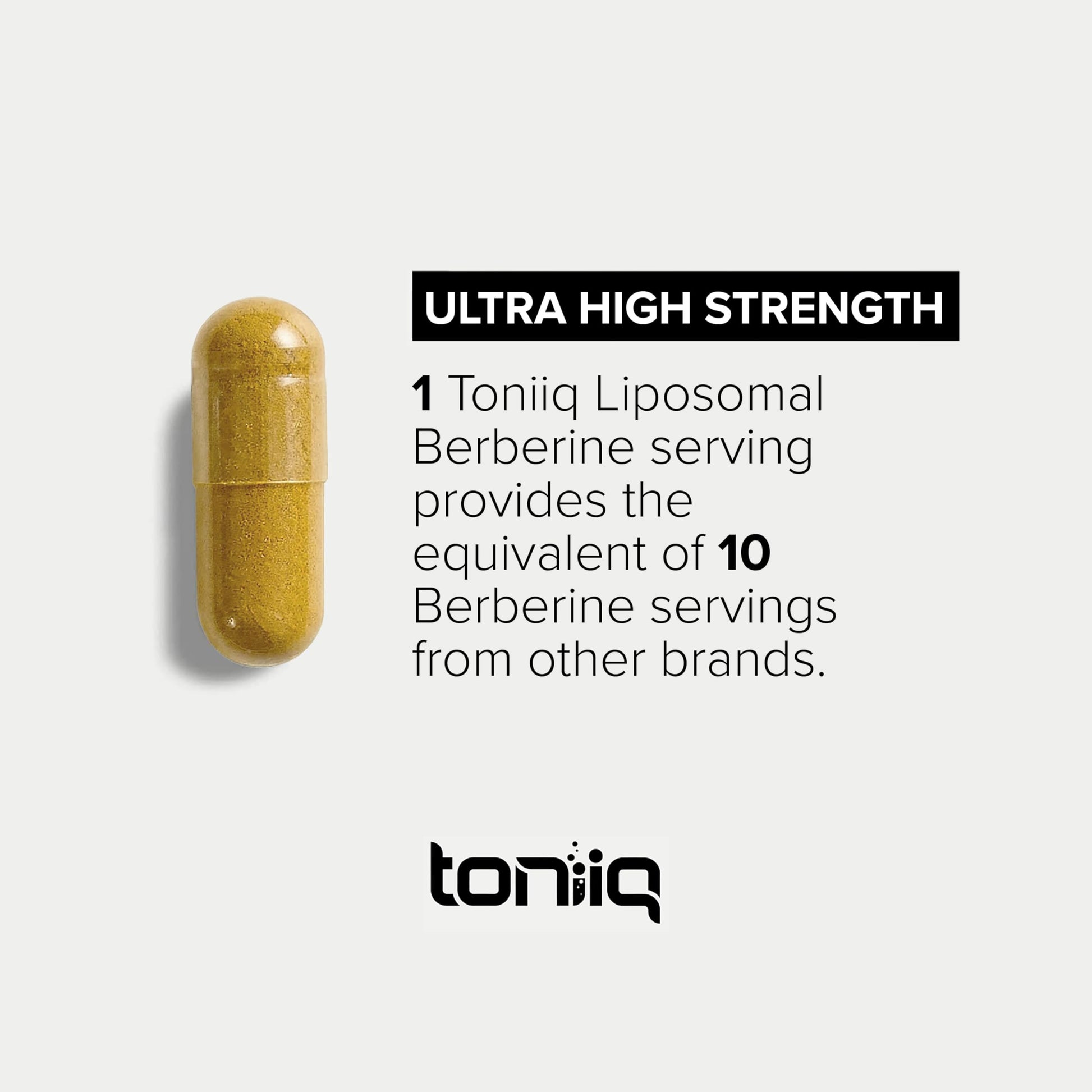 Toniiq Liposomal Berberine – High-Strength 1,500mg Complex with LipoAvail® Liposomal Berberine Supplement with Cinnamon, Milk Thistle & Chromium – Third-Party Tested – 90 Capsules Toniiq buy supplements canada