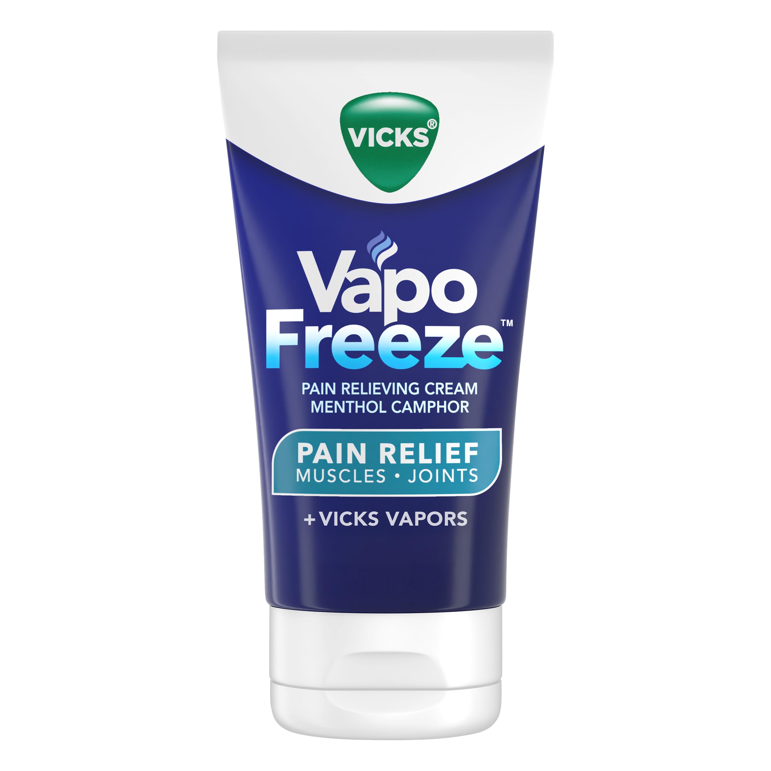 Vicks VapoFreeze Topical Pain Cream 3.0oz, Maximum Strength Menthol+ for Muscle Pain Relief, Joint Pain Relief, Knee Pain Relief, Back Pain Relief, Cream for Pain Relief, Topical Pain Relief Vicks buy supplements canada