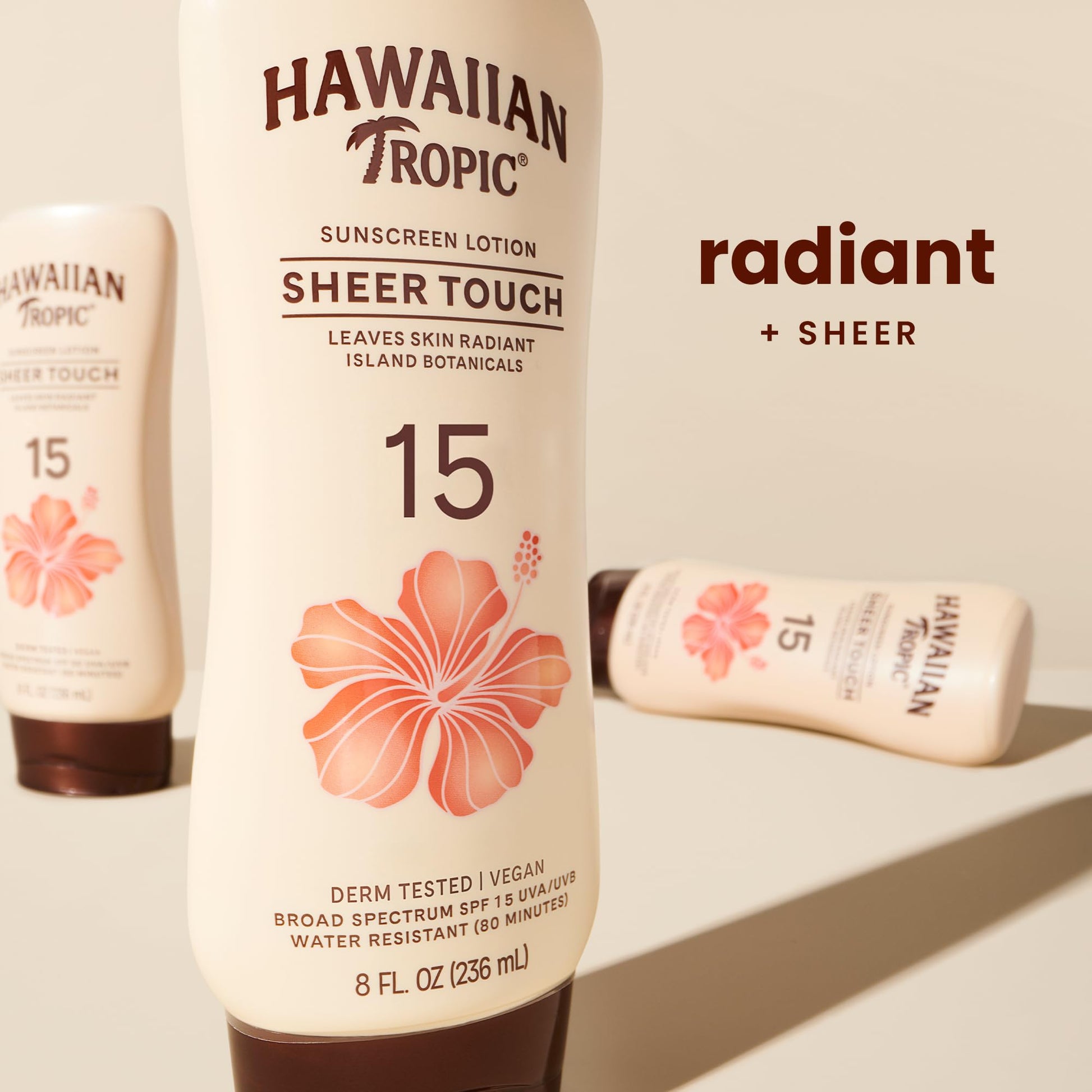 Hawaiian Tropic Sunscreen Sheer Touch Broad Spectrum Sun Care Sunscreen Lotion - SPF 15, 8 Ounce Hawaiian Tropic buy supplements canada