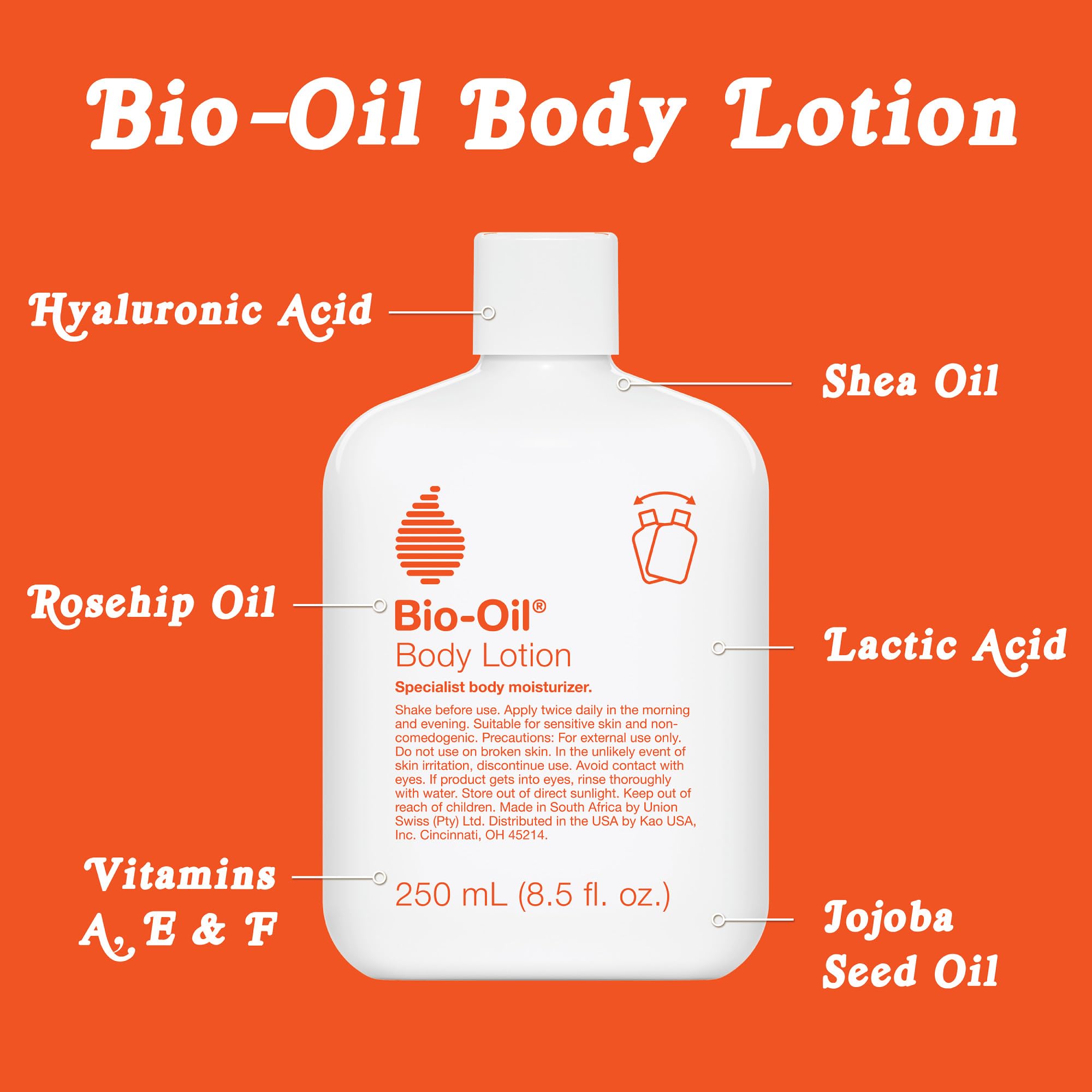 Bio-Oil Moisturizing Body Lotion for Dry Skin, Ultra-Lightweight High-Oil Hydration, with Jojoba Oil, Rosehip Oil Bio-Oil buy supplements canada
