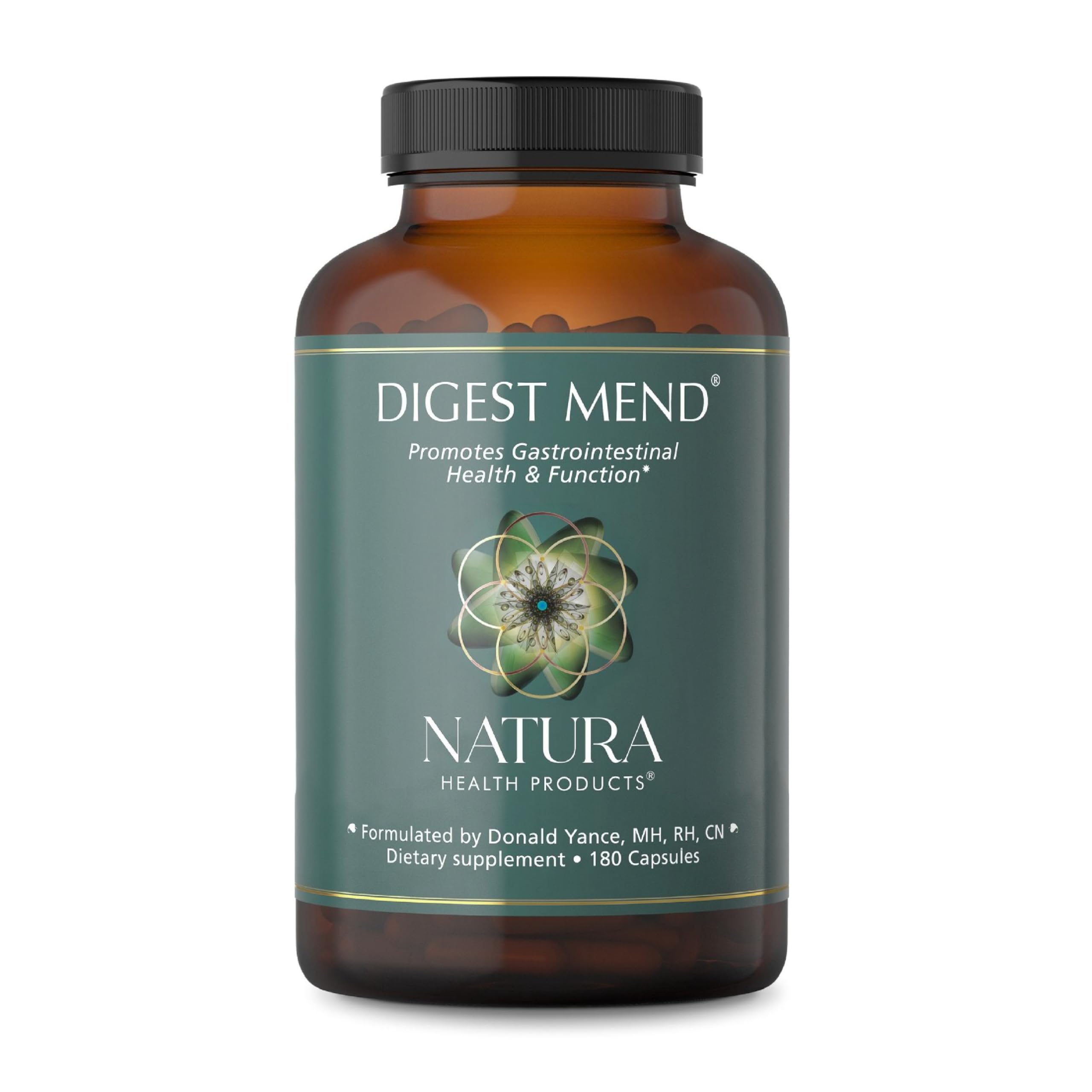 Natura Health Products Digest Mend Supplement - Encourages Healthy gastric microboime* - Featuring Deglycyrrhizinated Licorice (DGL), Aloe Vera, Marshmallow, Mastic Gum, & Chamomile (180 Capsules) Natura Health Products buy supplements canada
