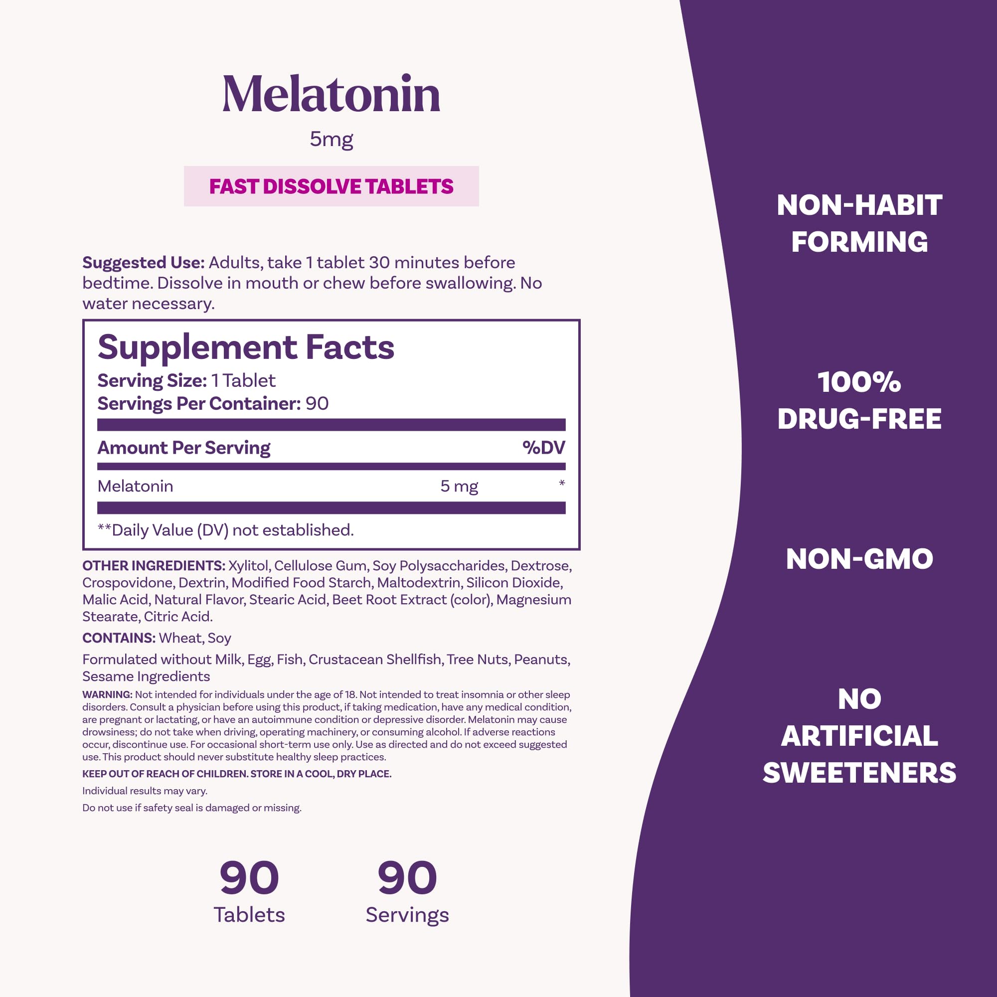 Natrol 5mg Fast Dissolve Tablets Melatonin Strawberry Flavor Natrol buy supplements canada