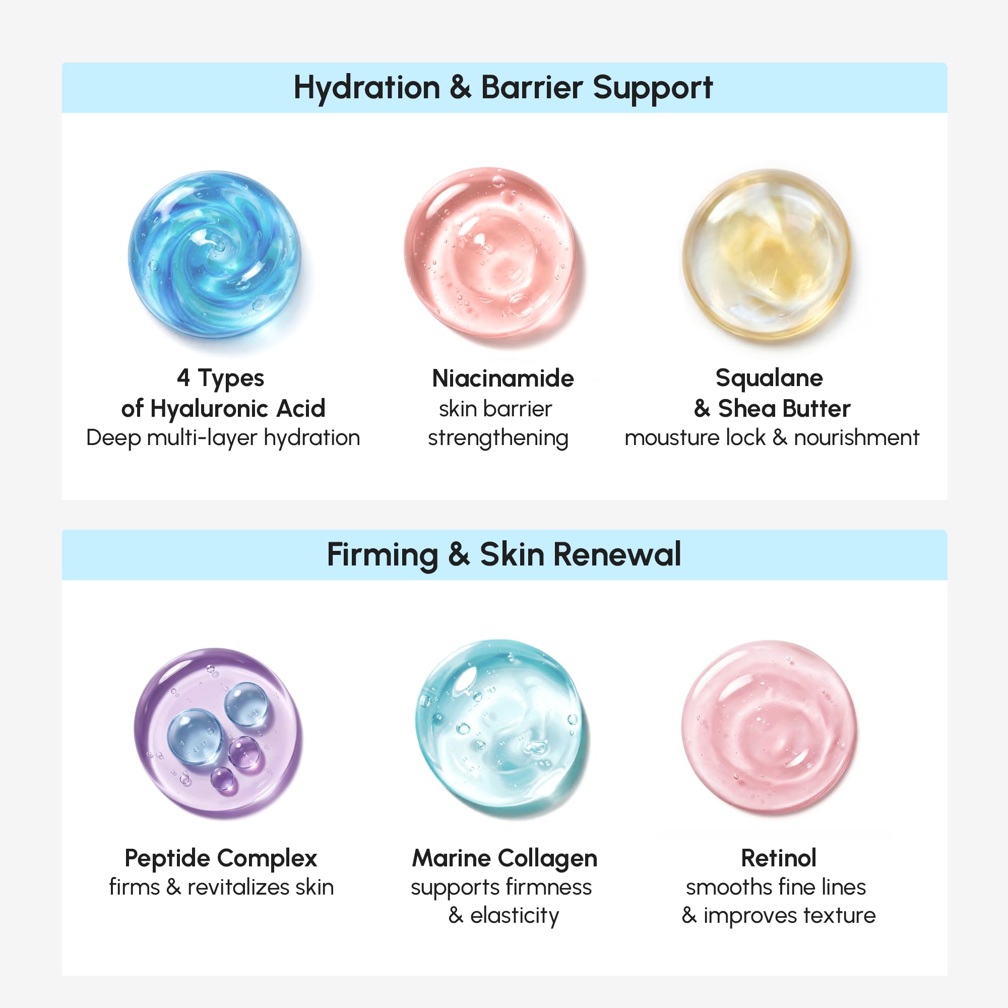 MAREE Face Moisturizer – Firming & Lifting Face Cream for Women with Collagen, Retinol & Hyaluronic Acid – Day & Night Anti-Aging Facial Wrinkle MAREE buy supplements canada