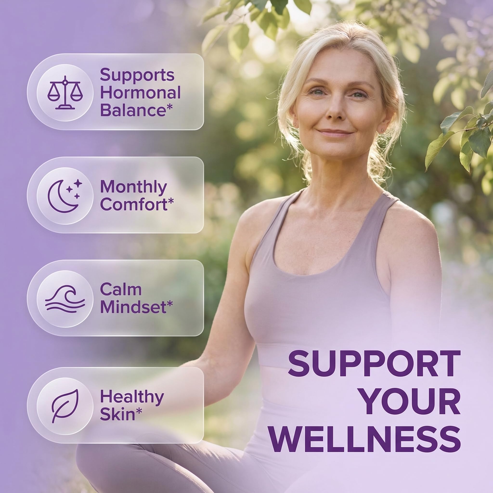 Clean Nutra Wild Yam Root Capsules with Red Clover Black Cohosh Evening Primrose Oil Chasteberry Dong Quai DIM Ashwagandha Grape Seed Extract Milk Thistle Lemon Balm Clean Nutraceuticals buy supplements canada