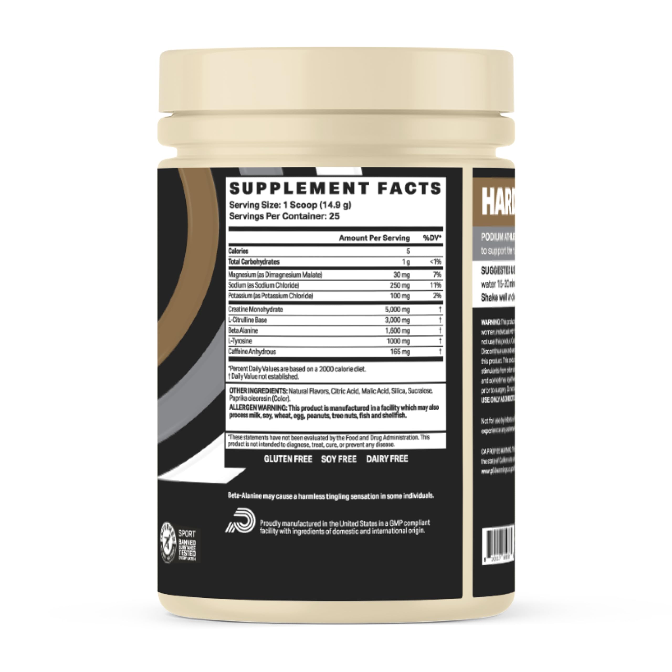 Podium Nutrition, Athlete Pre Workout Powder, Orange Dream Pop, 25 Servings, Beta Alanine Podium Nutrition buy supplements canada