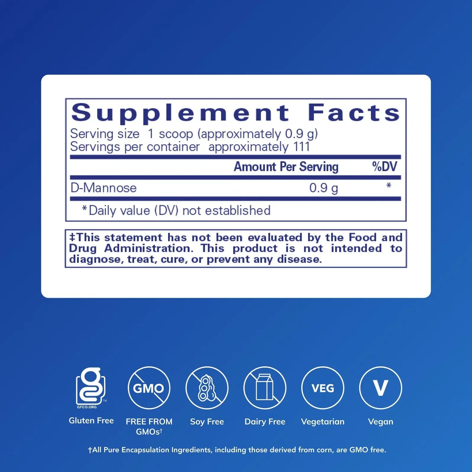 Pure Encapsulations D-Mannose Powder - for Urinary Tract Support - Urinary Tract Support & Bladder Health* - Easy Dissolve Powder - Non-GMO & Vegan - 3.5 oz Pure Encapsulations buy supplements canada