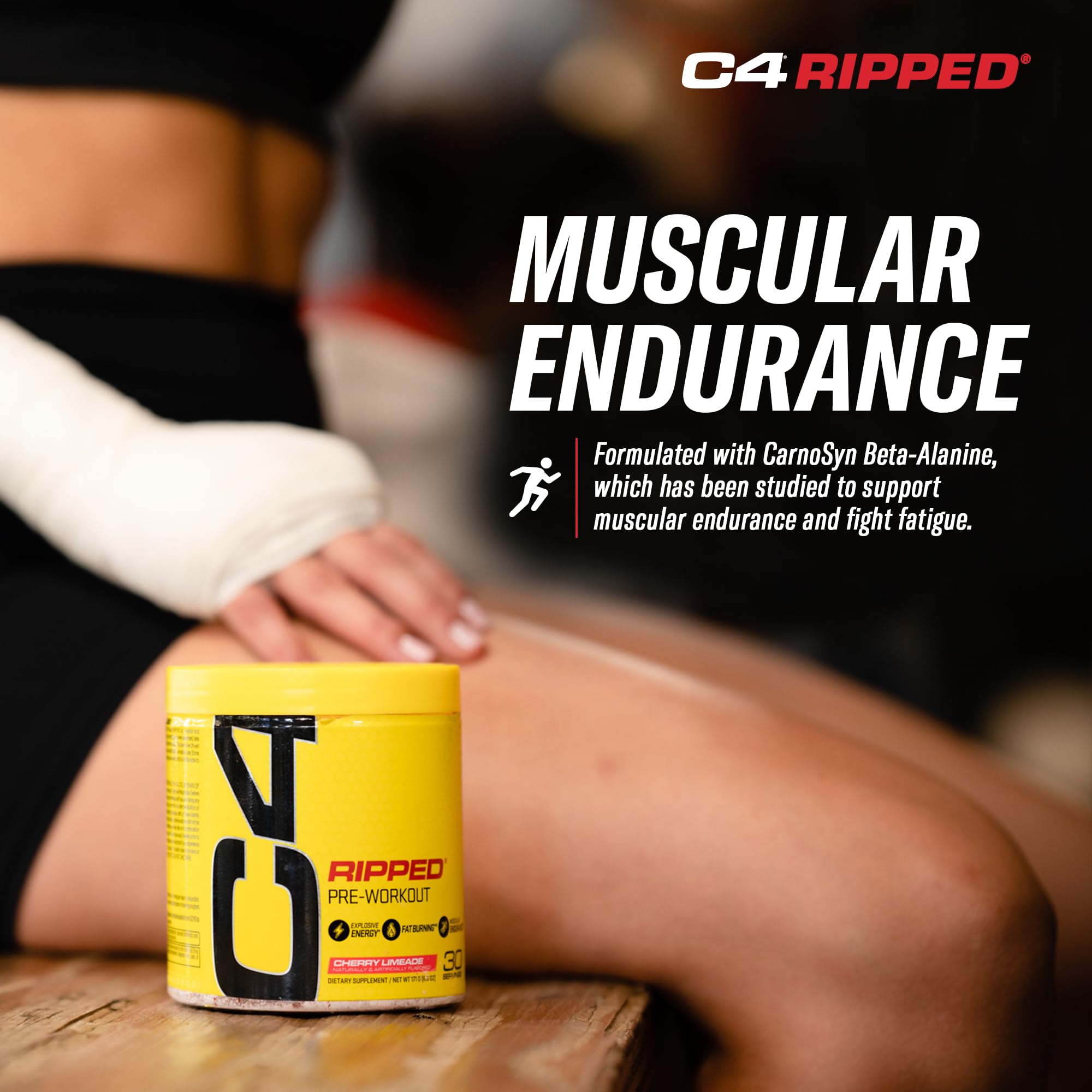 Cellucor C4 Ripped Pre Workout Powder Cherry Limeade | Creatine Free + Sugar Free Cellucor buy supplements canada
